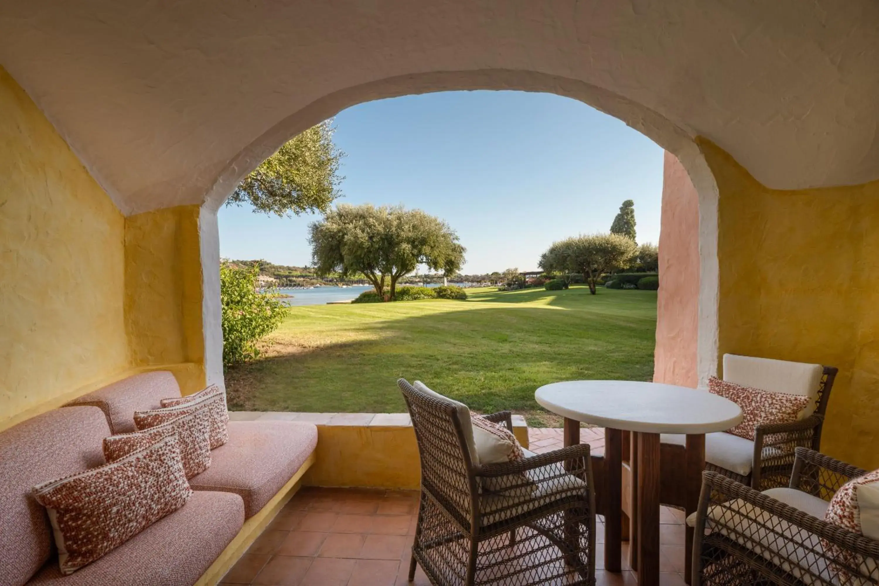 Photo of the whole room in Hotel Cala Di Volpe A Luxury Collection Hotel Costa Smeralda