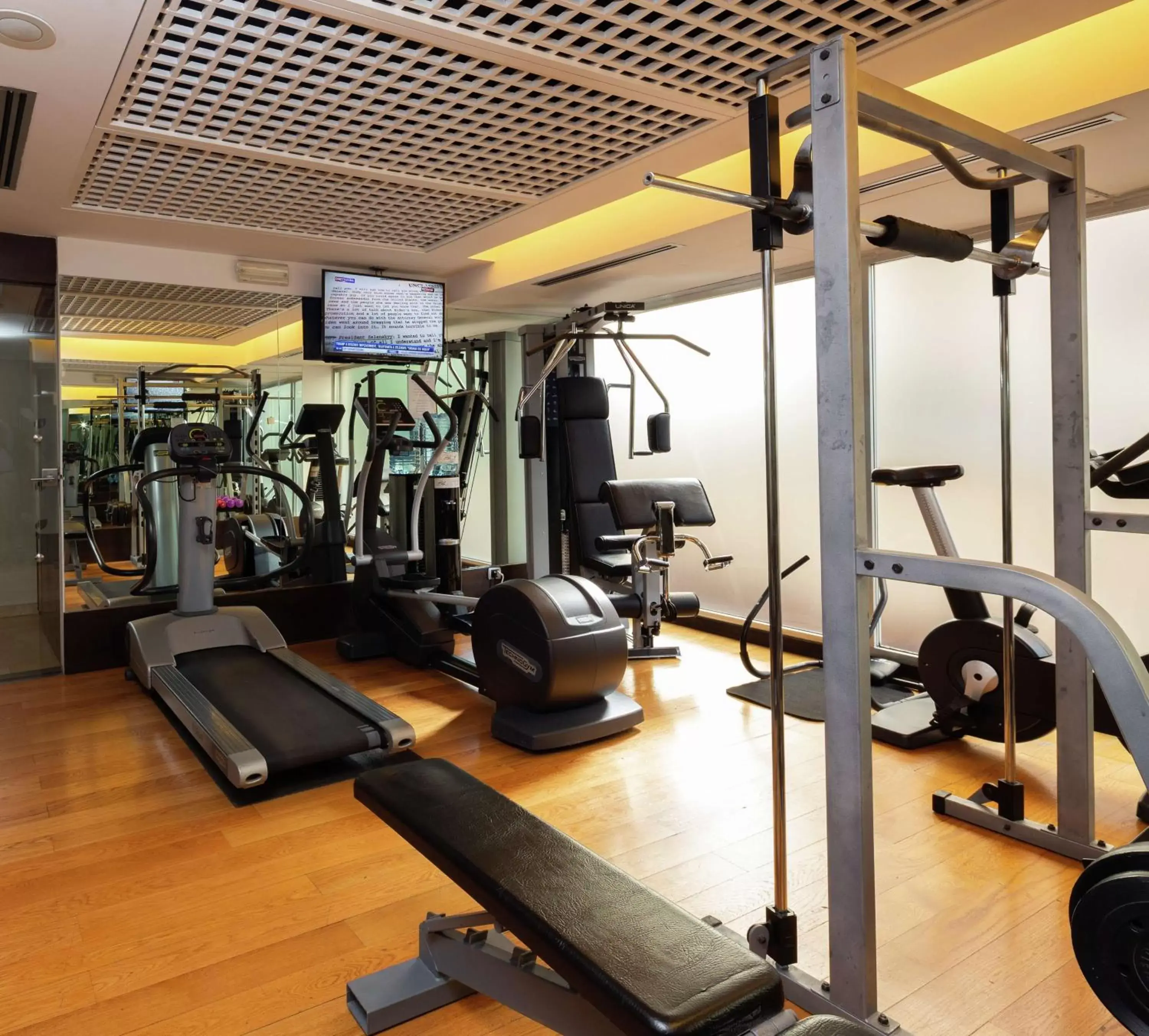 Fitness centre/facilities, Fitness Center/Facilities in Hilton Garden Inn Rome Claridge