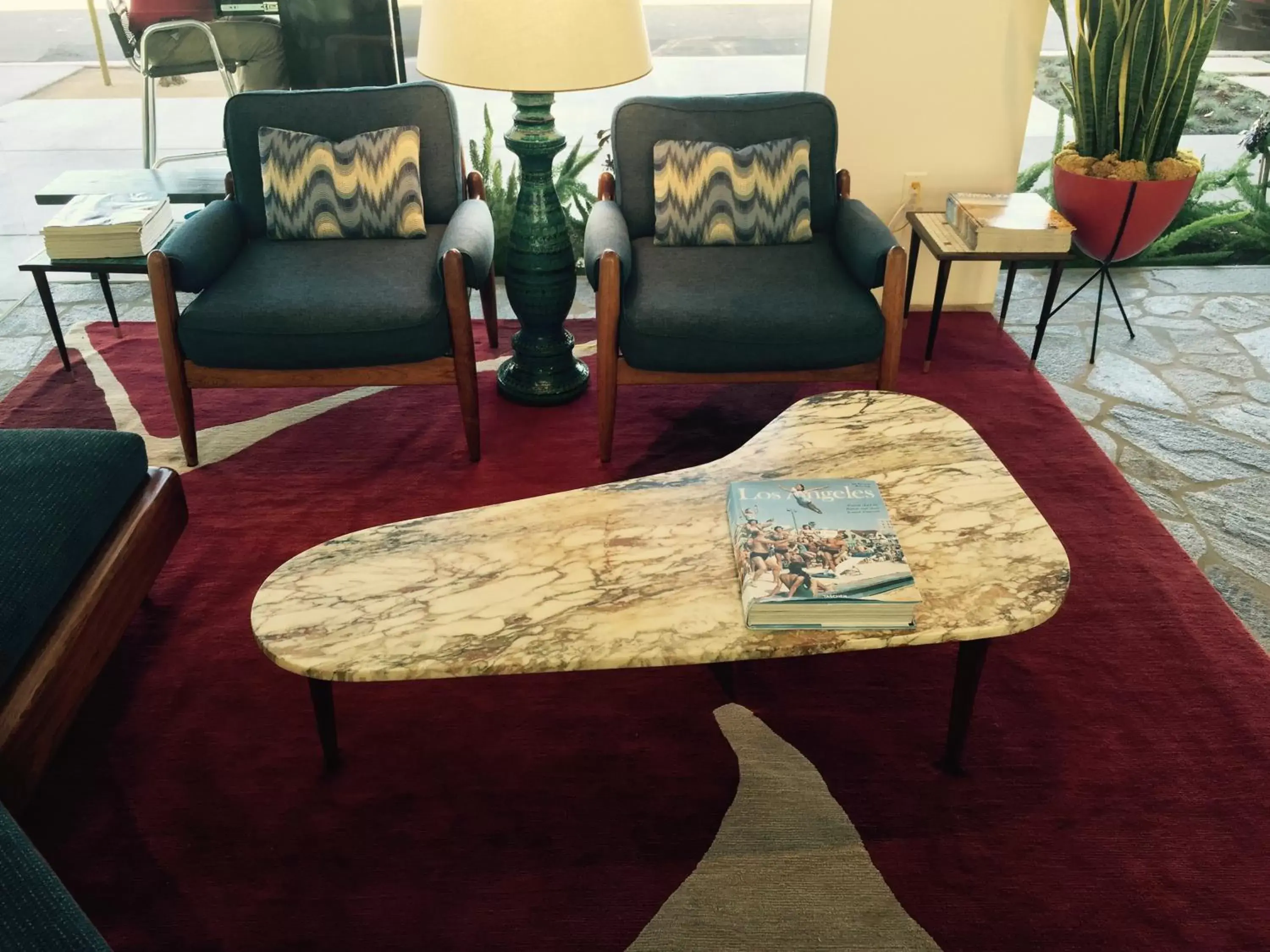 Lobby or reception in The Beverly Laurel Hotel at West Hollywood Lobby or reception in The Beverly Laurel Hotel at West Hollywood