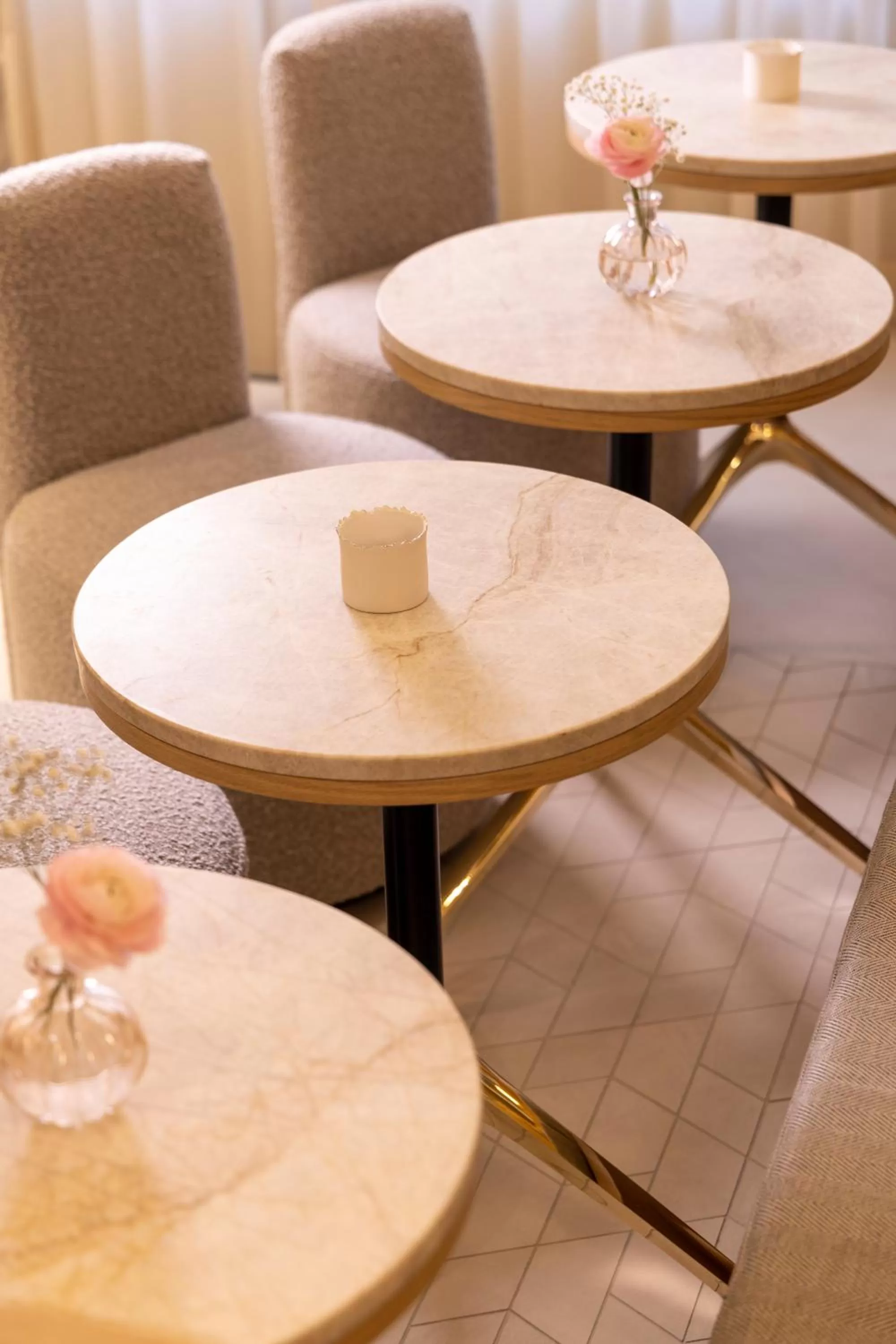 Living room in Hôtel Beige