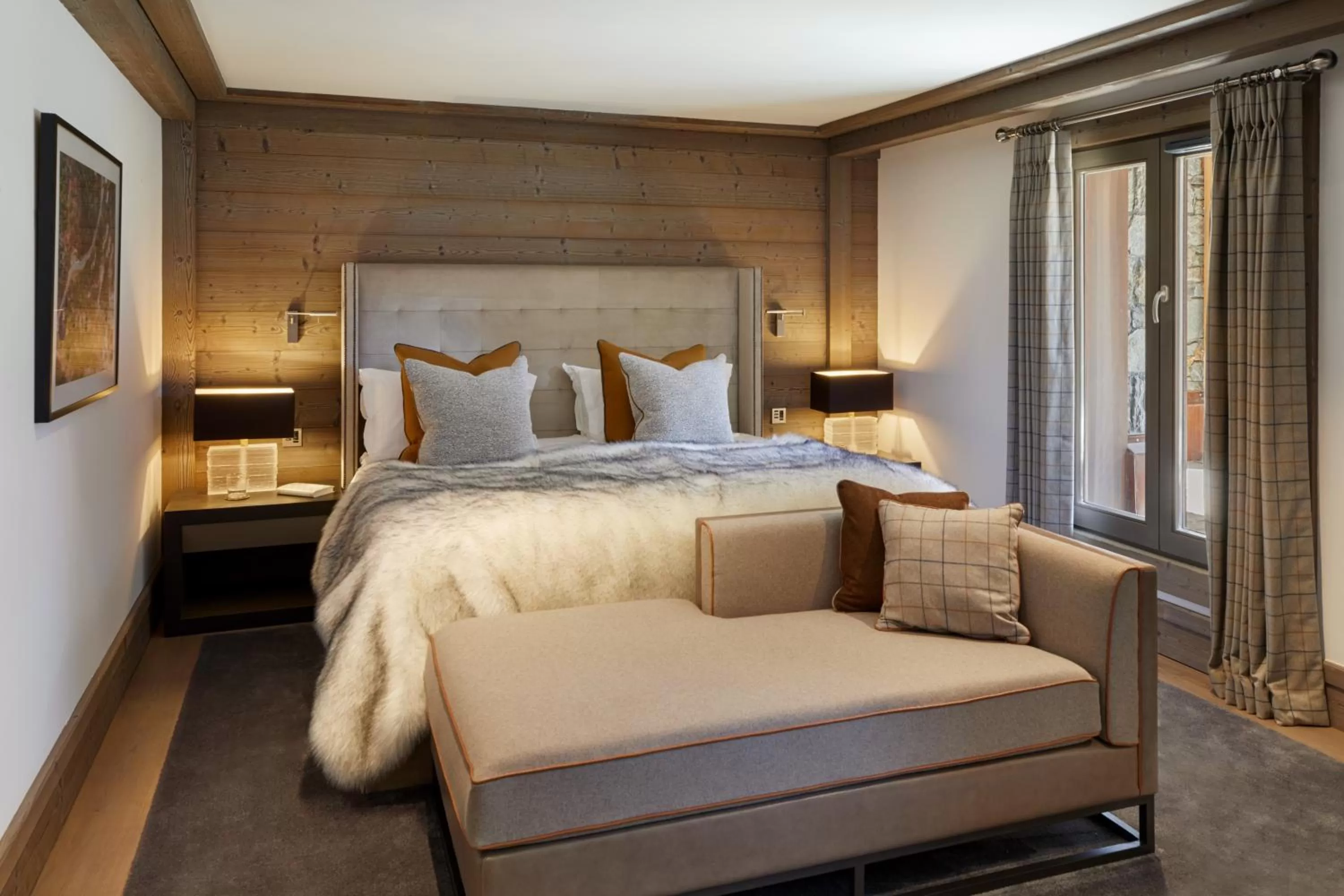 Bed in Six Senses Residences & Spa Courchevel