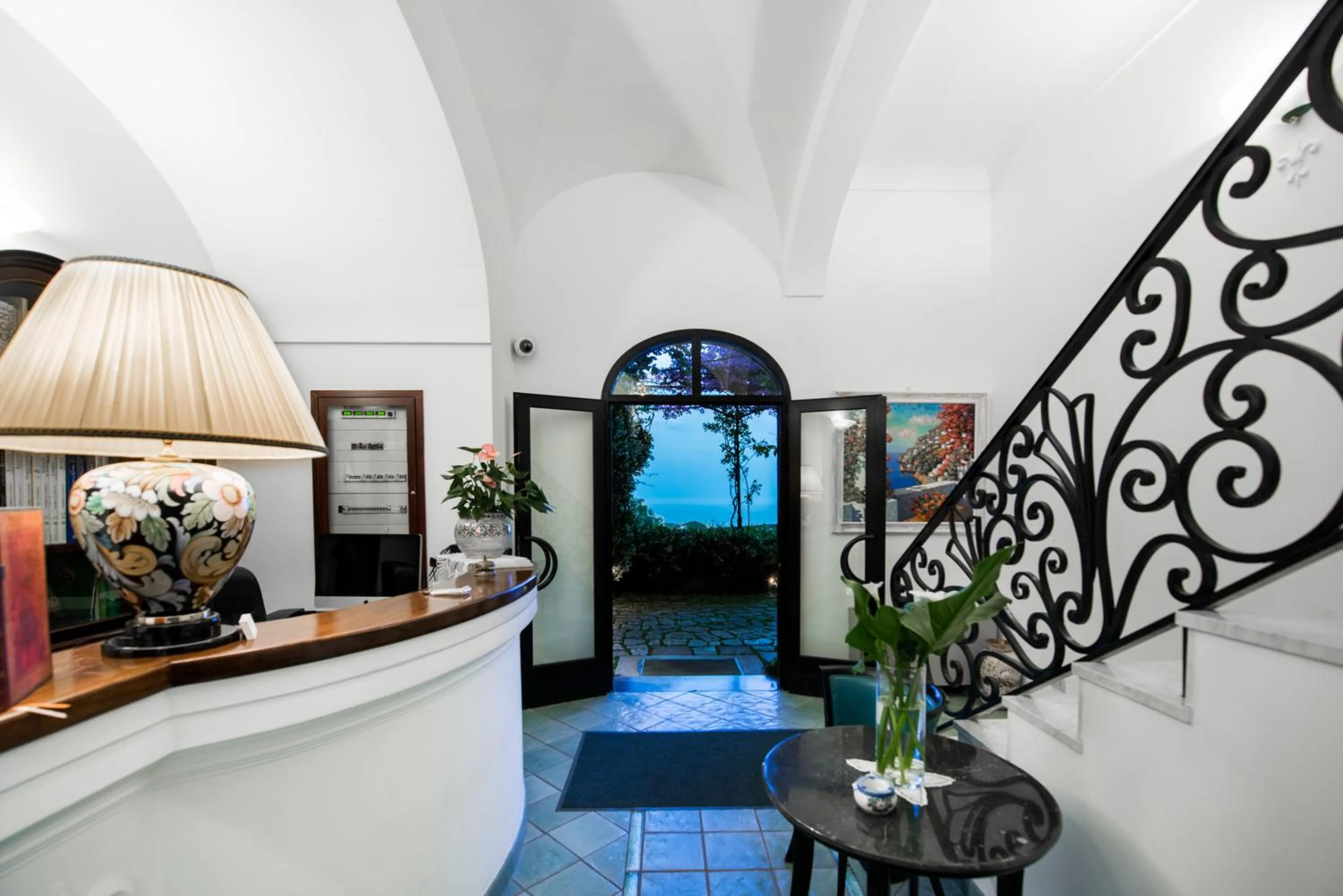 Lobby or reception in Hotel Pellegrino