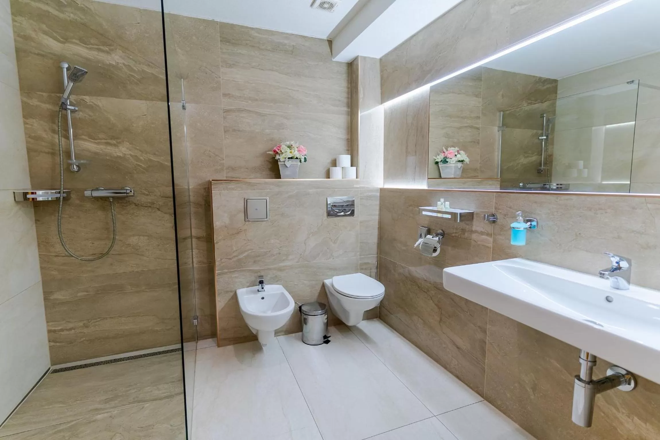 Bathroom in Hotel Strachanovka - Jánska Koliba