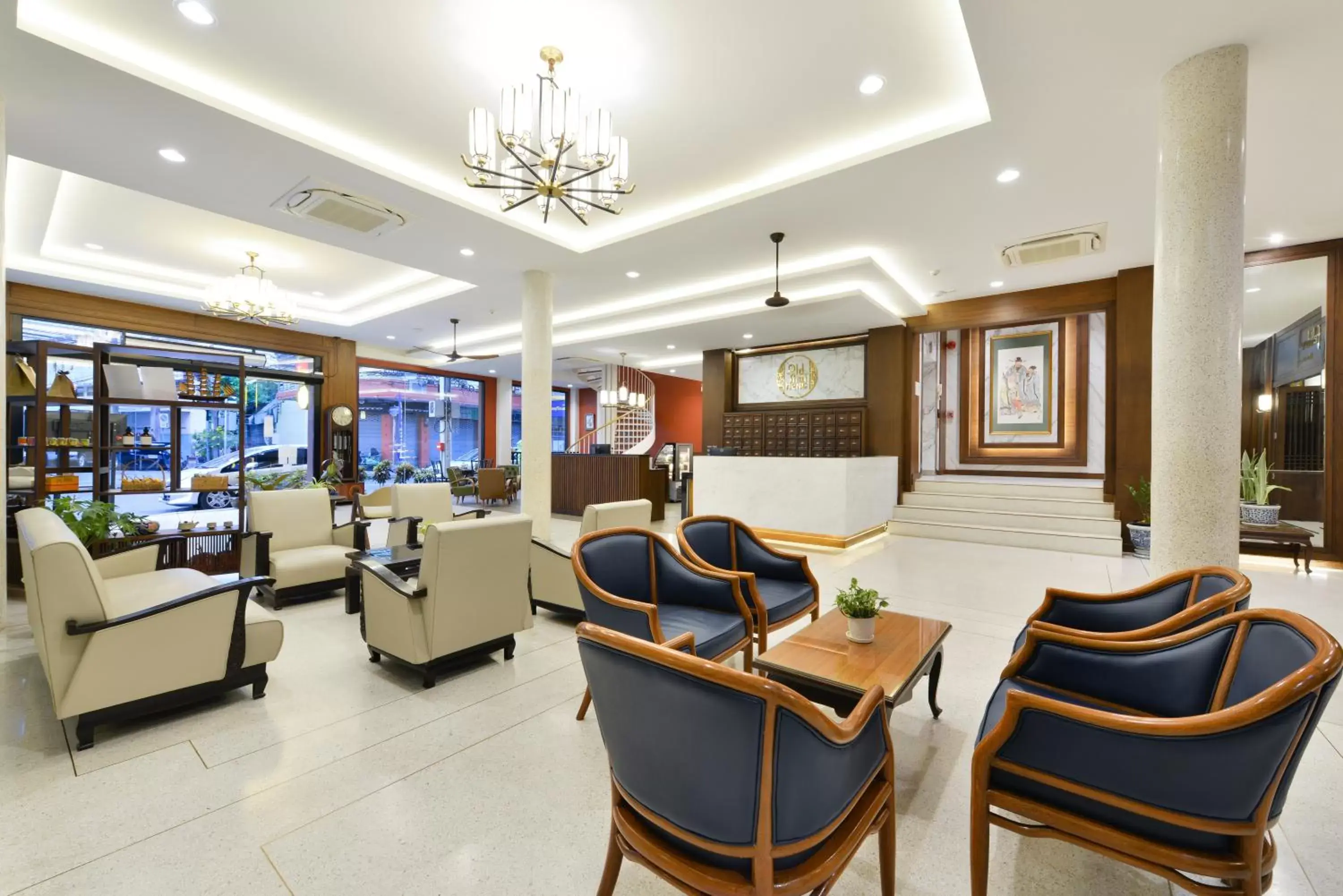 Lobby or reception, Lobby/Reception in Oldthaiheng Hotel