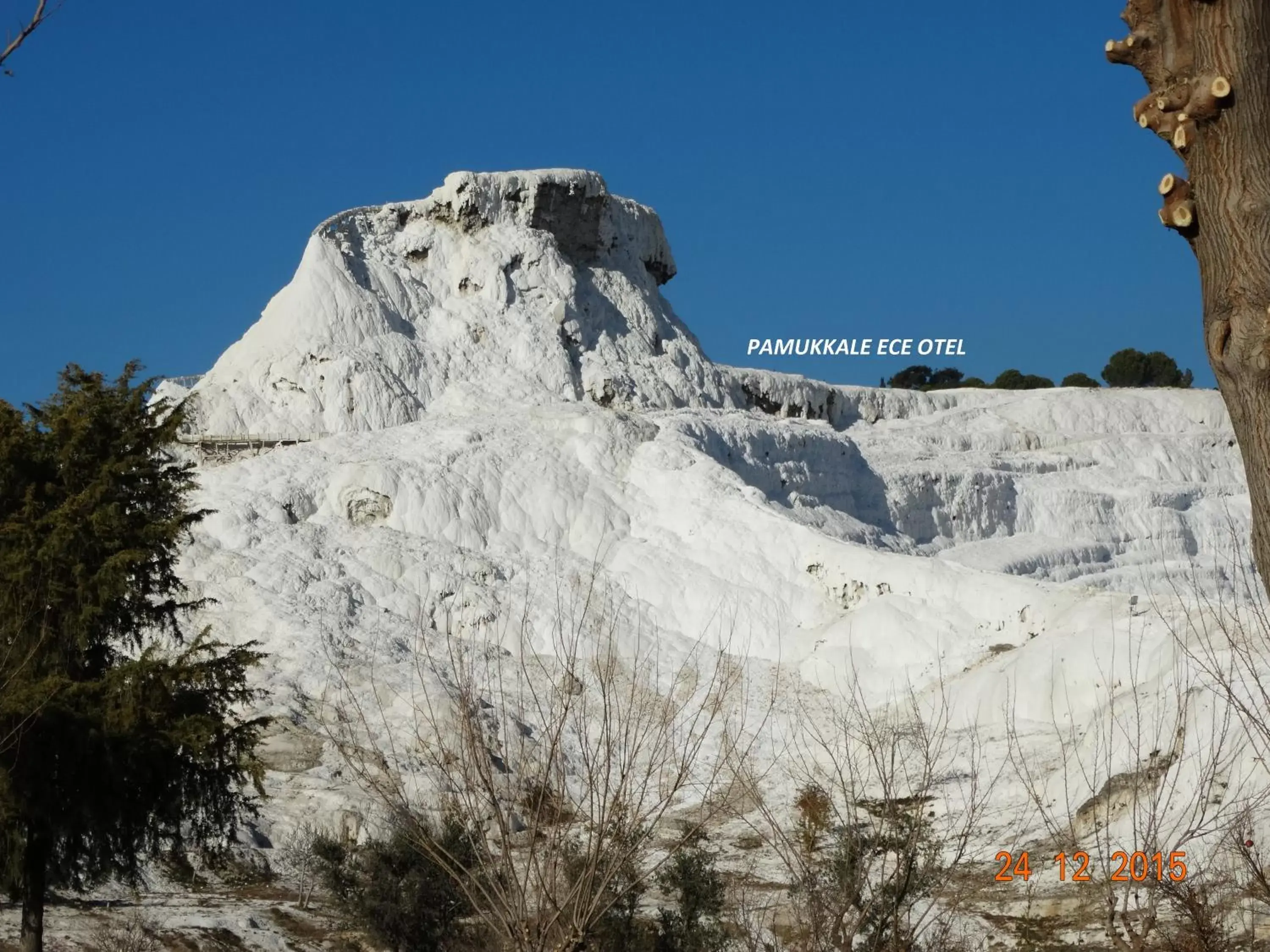 Hot Spring Bath, Winter in Pamukkale Termal Ece Otel