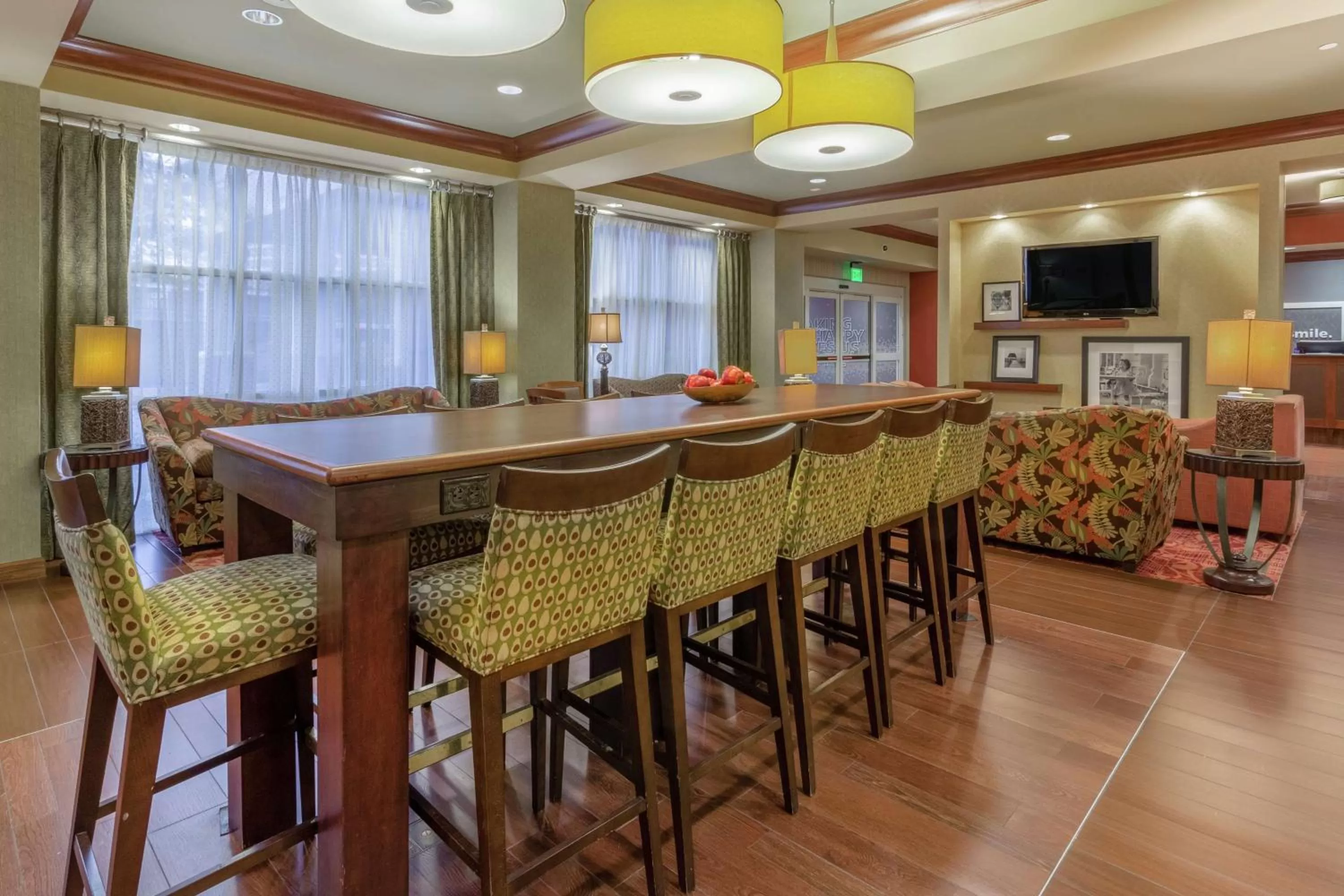 Lobby or reception in Hampton Inn Owings Mills