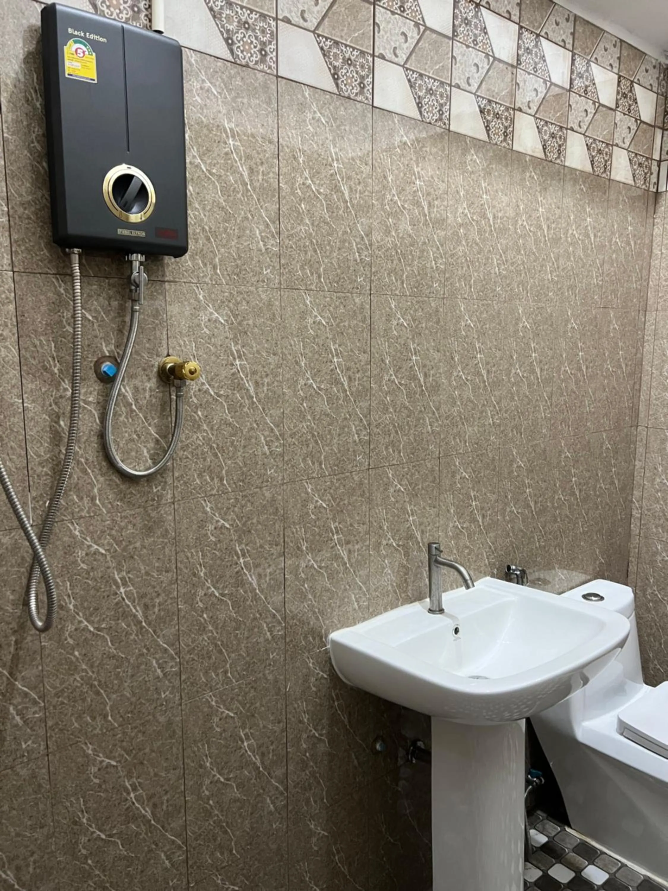 Bathroom in Mall Suites Hotel