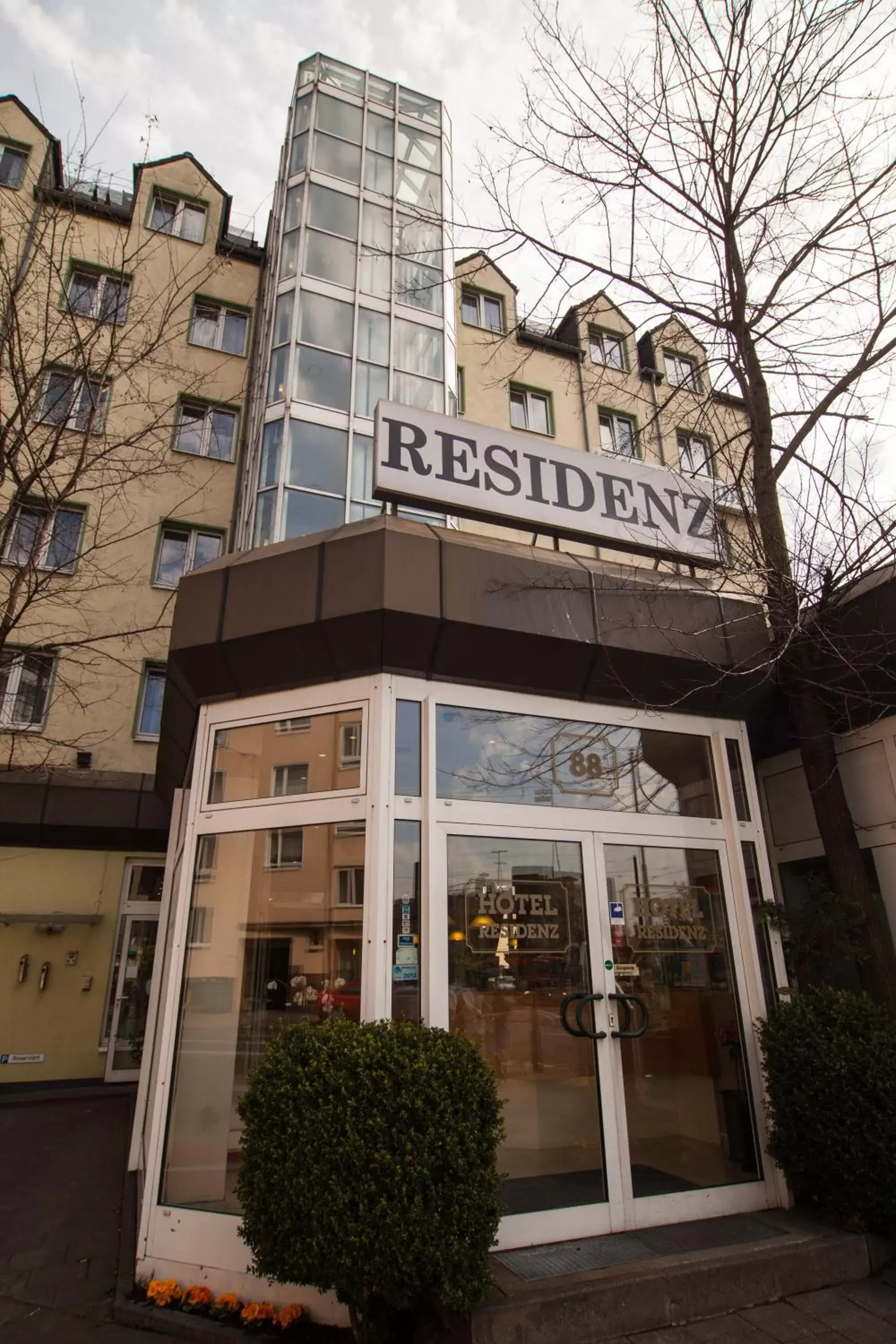 Facade/entrance, Property Building in Hotel Residenz