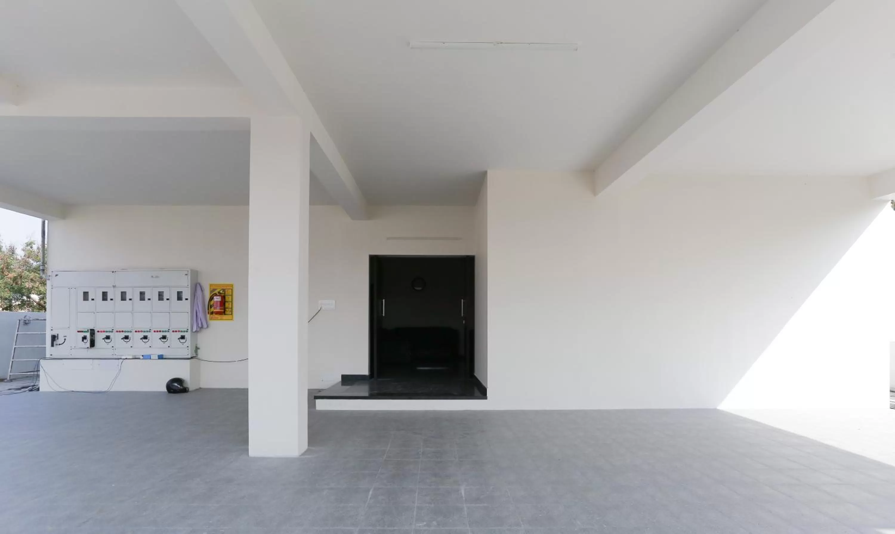 Facade/entrance in Treebo Hi Line Apartments Kalapatti