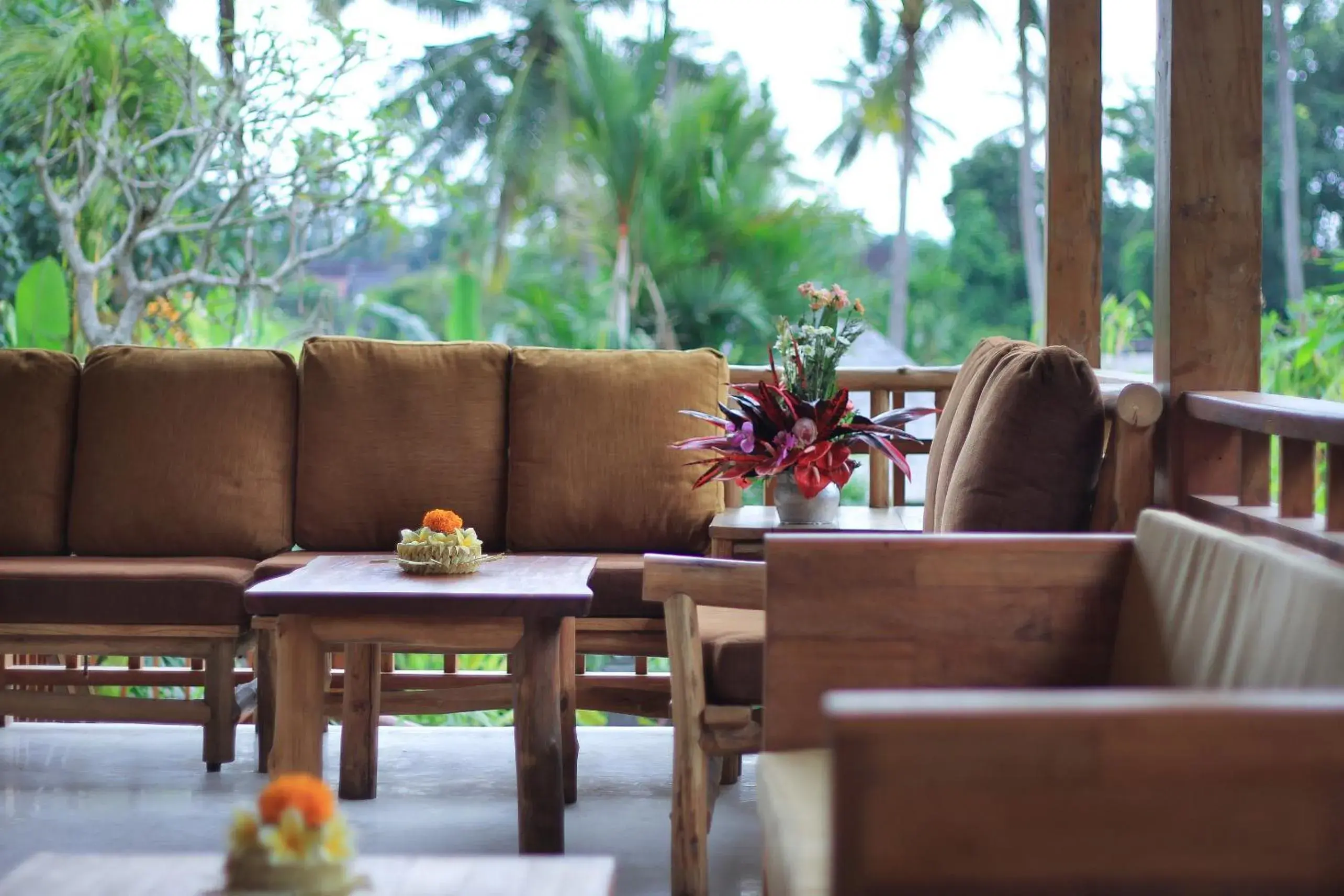Lobby or reception, Seating Area in Graha Sandat Villas