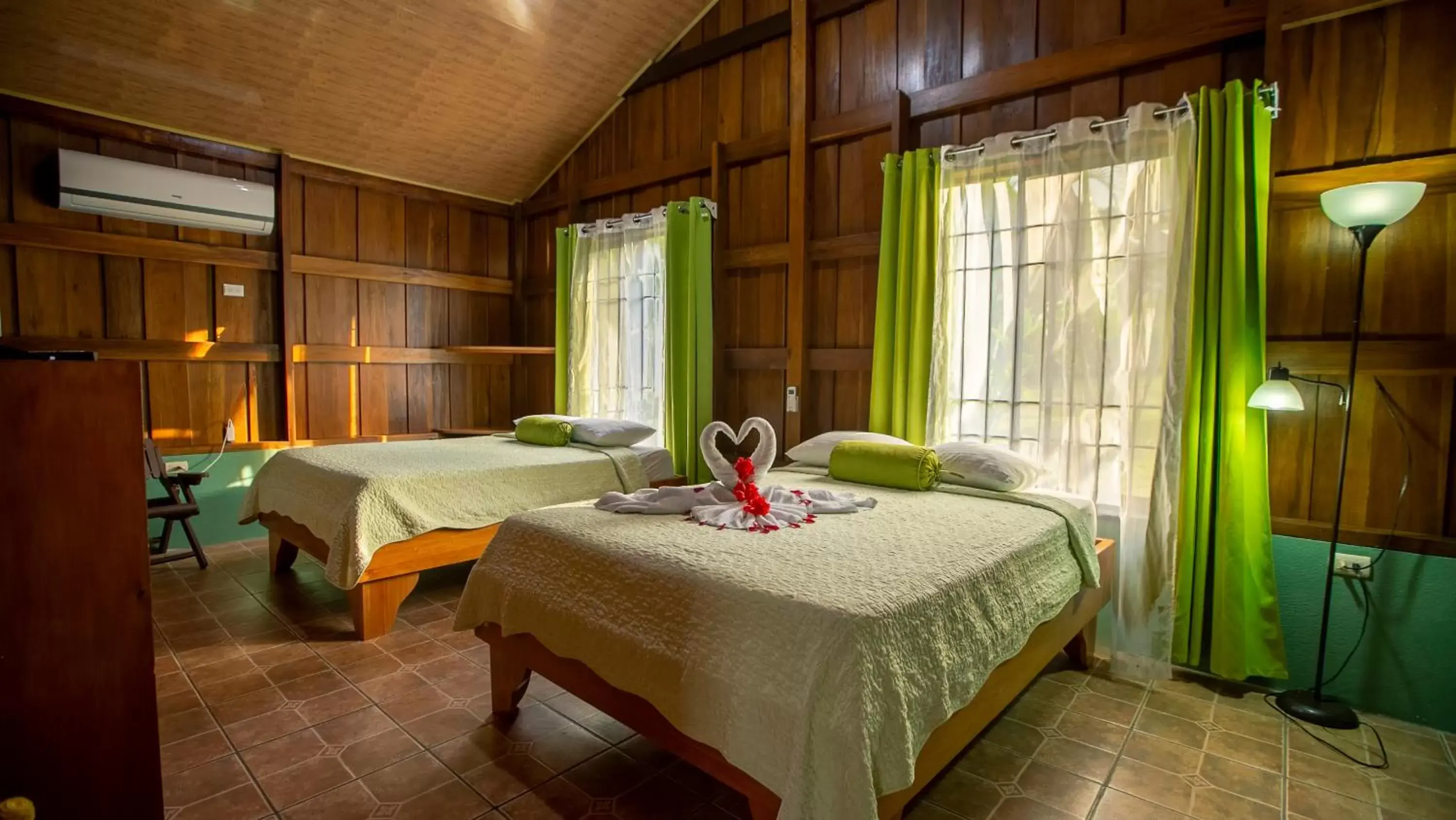 Bed in Hotel Rancho Cerro Azul