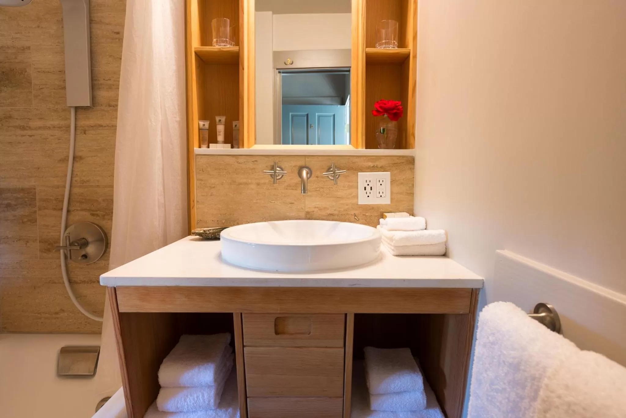 Bathroom in Olema House at Point Reyes