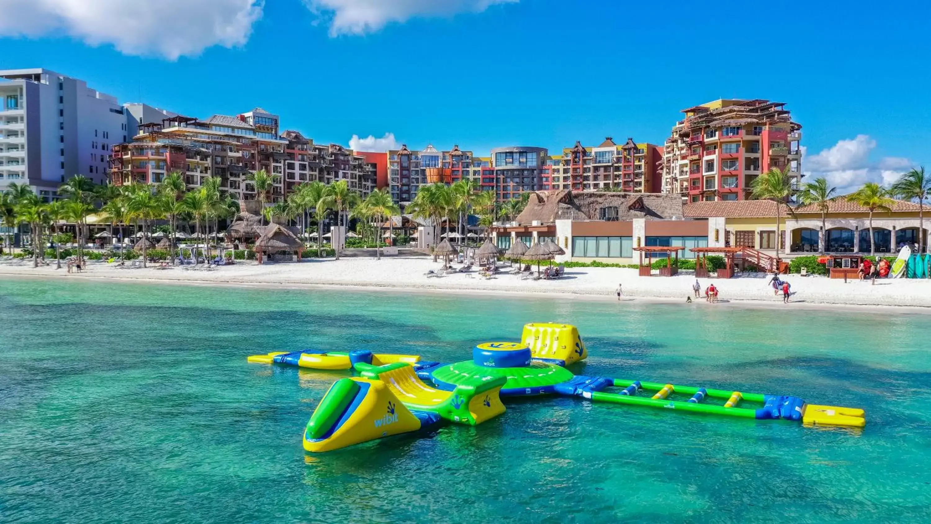 Aqua park in Villa del Palmar Cancun Luxury Beach Resort & Spa