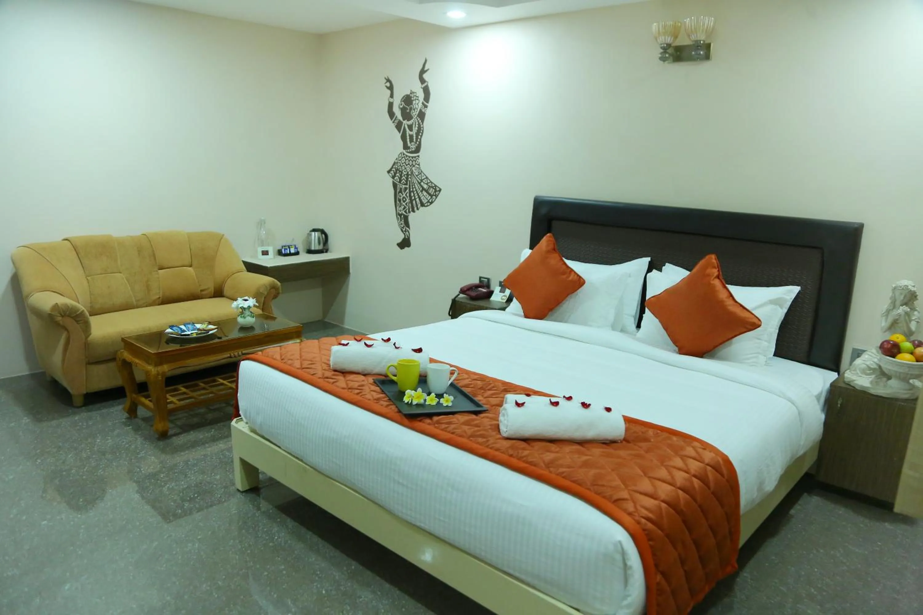 Photo of the whole room, Bed in Athena Hotel