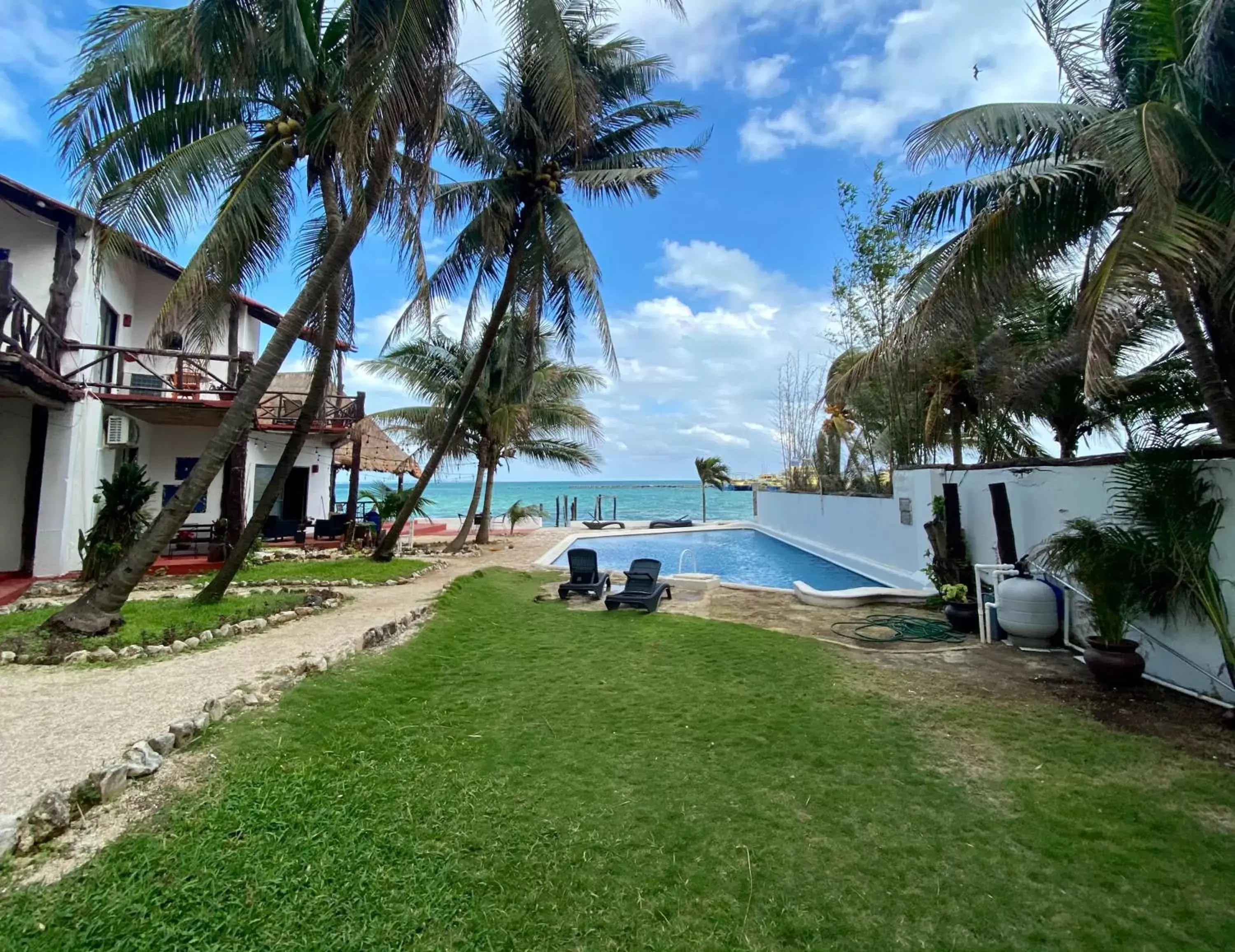 Garden in Casa Caribe Cancun