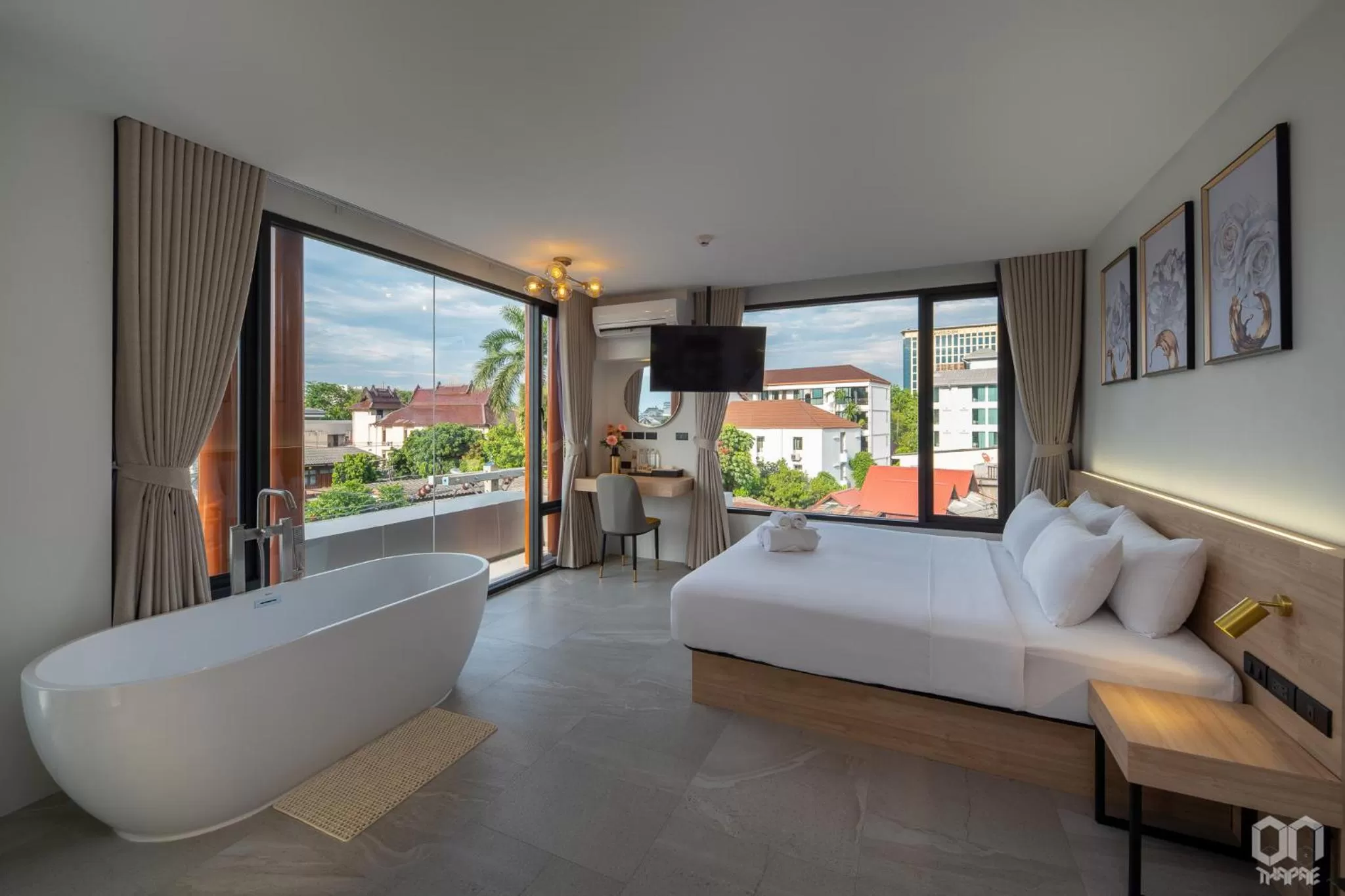 Bed in ON Thapae Gate Chiangmai