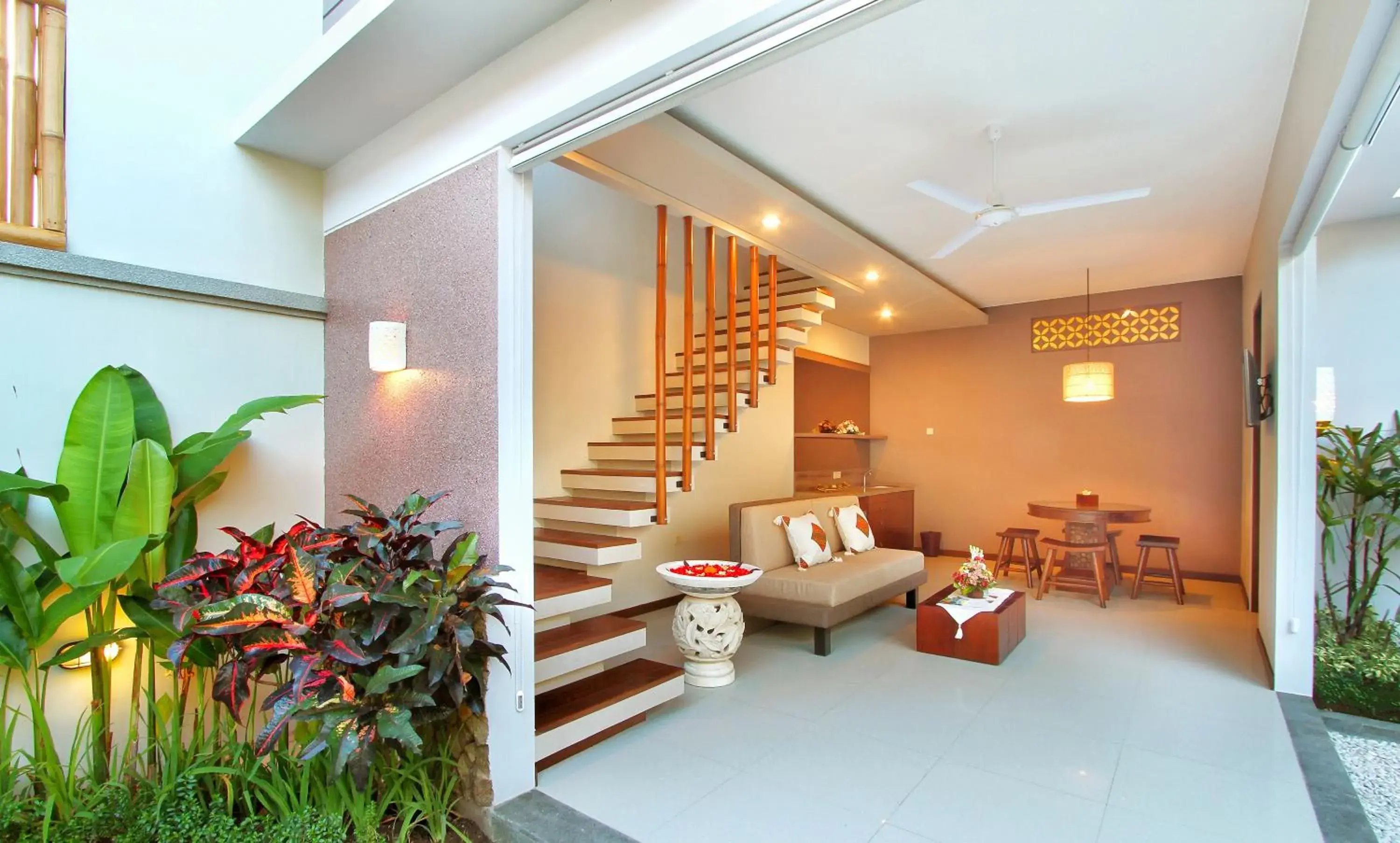 Balcony/Terrace in Maharaja Villas Bali - CHSE Certified