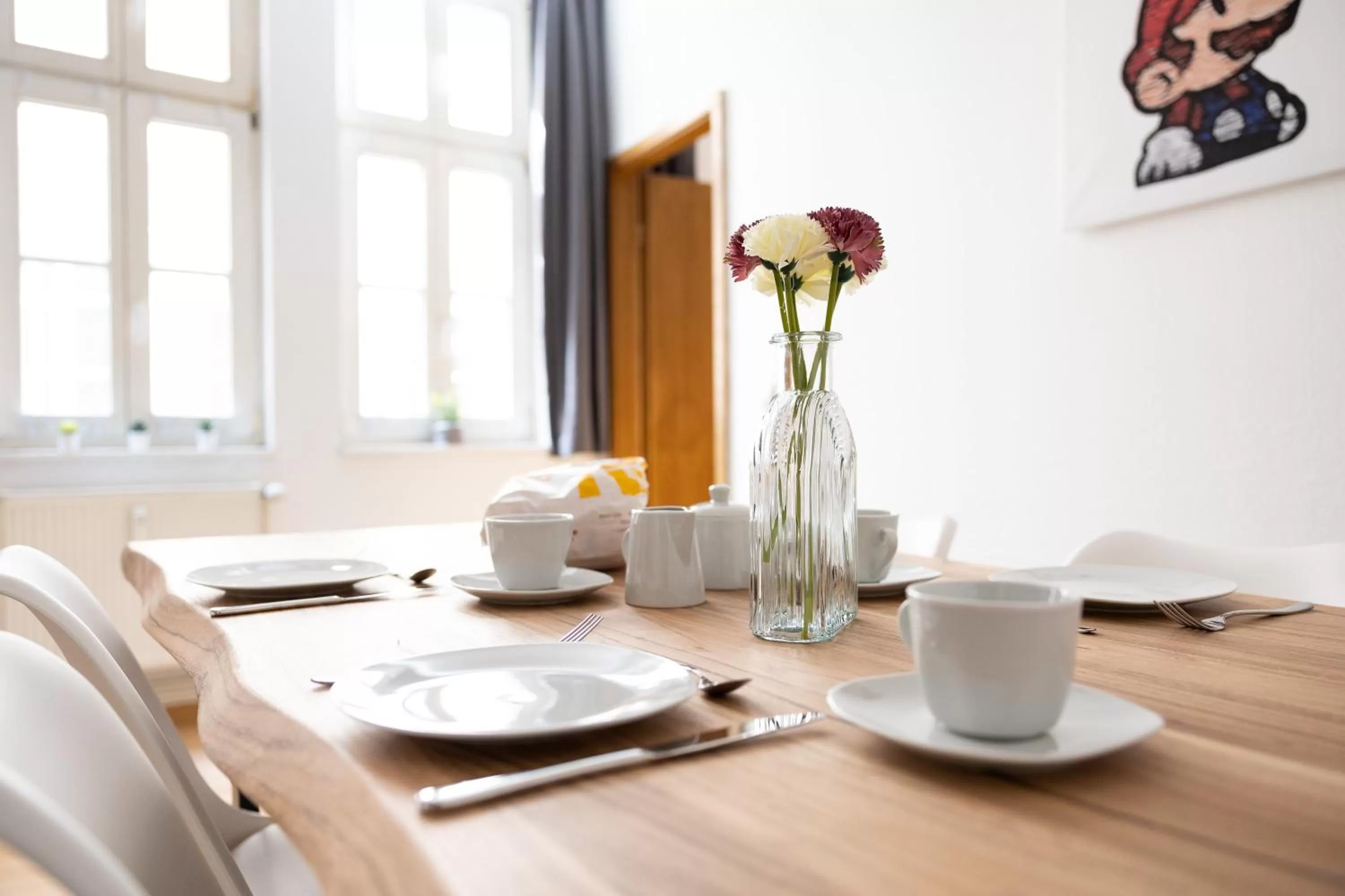 Dining area in Apartments an der Oper - Innenstadt - Zentral - Küche - Wifi - Powered by Ko-Living