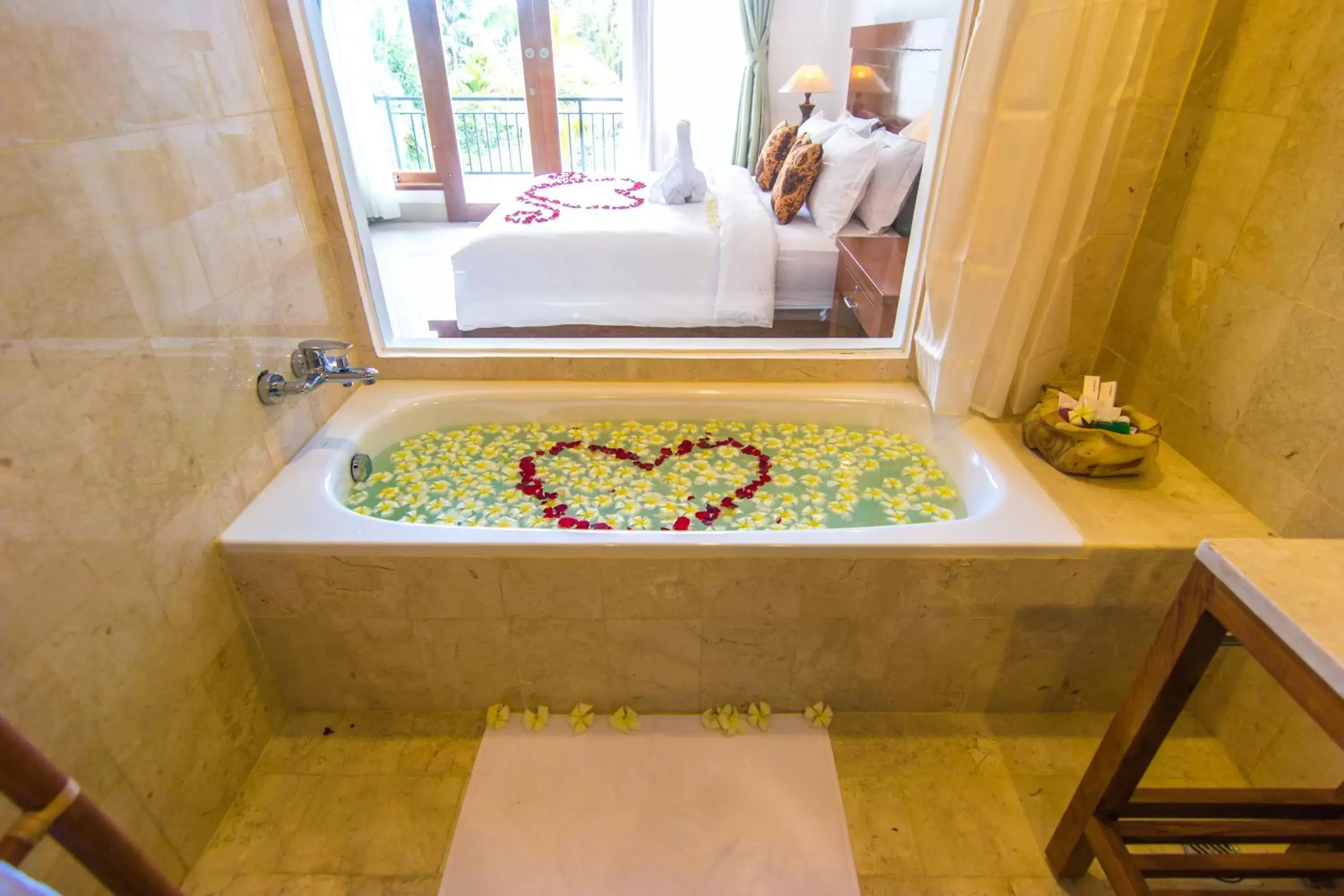 Bathroom in Gita Maha Ubud Hotel by Mahaputra-CHSE Certified