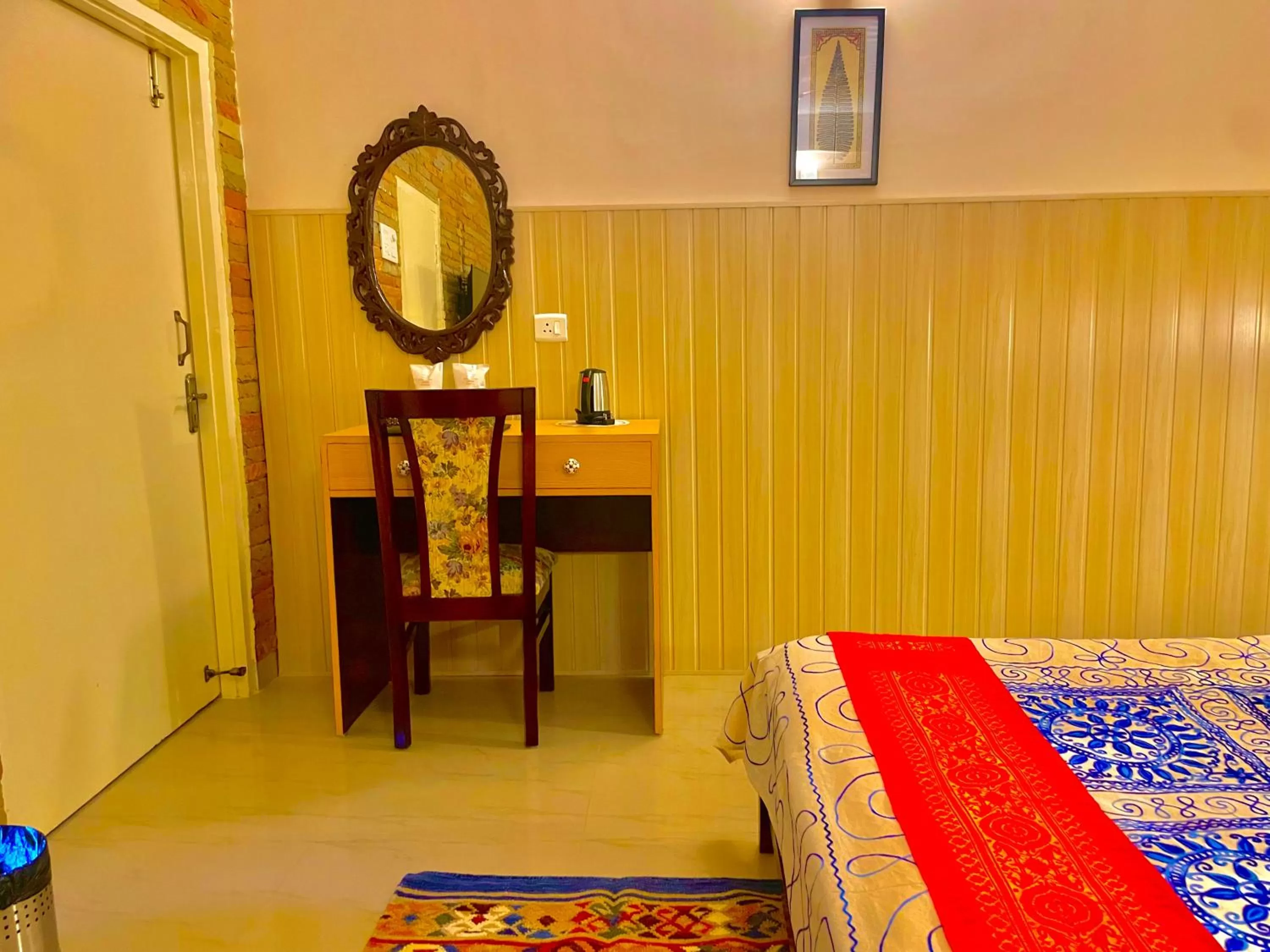 Bed in Bougainvillea