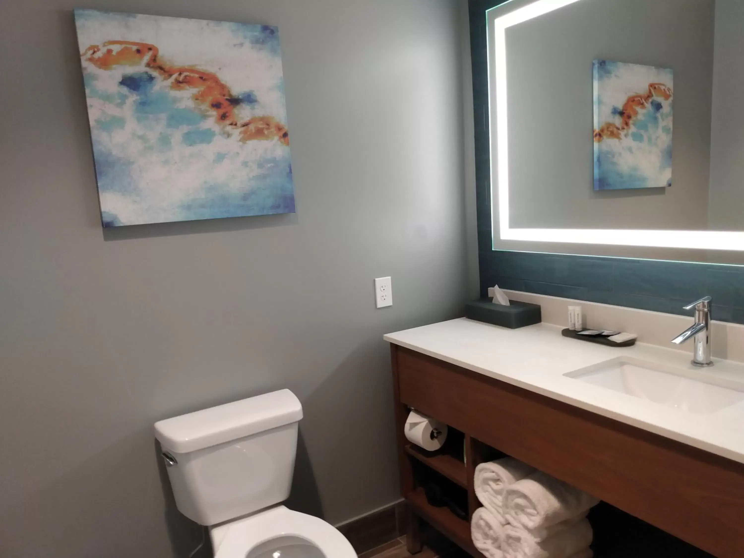 Bathroom in La Quinta Inn & Suites by Wyndham Bardstown