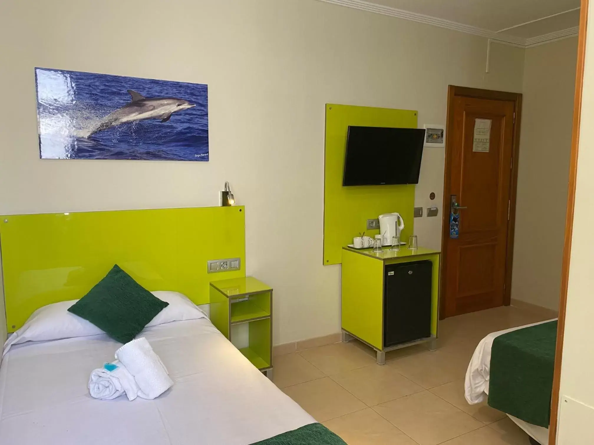 Bed in Hotel Andrea´s Bed in Hotel Andrea´s