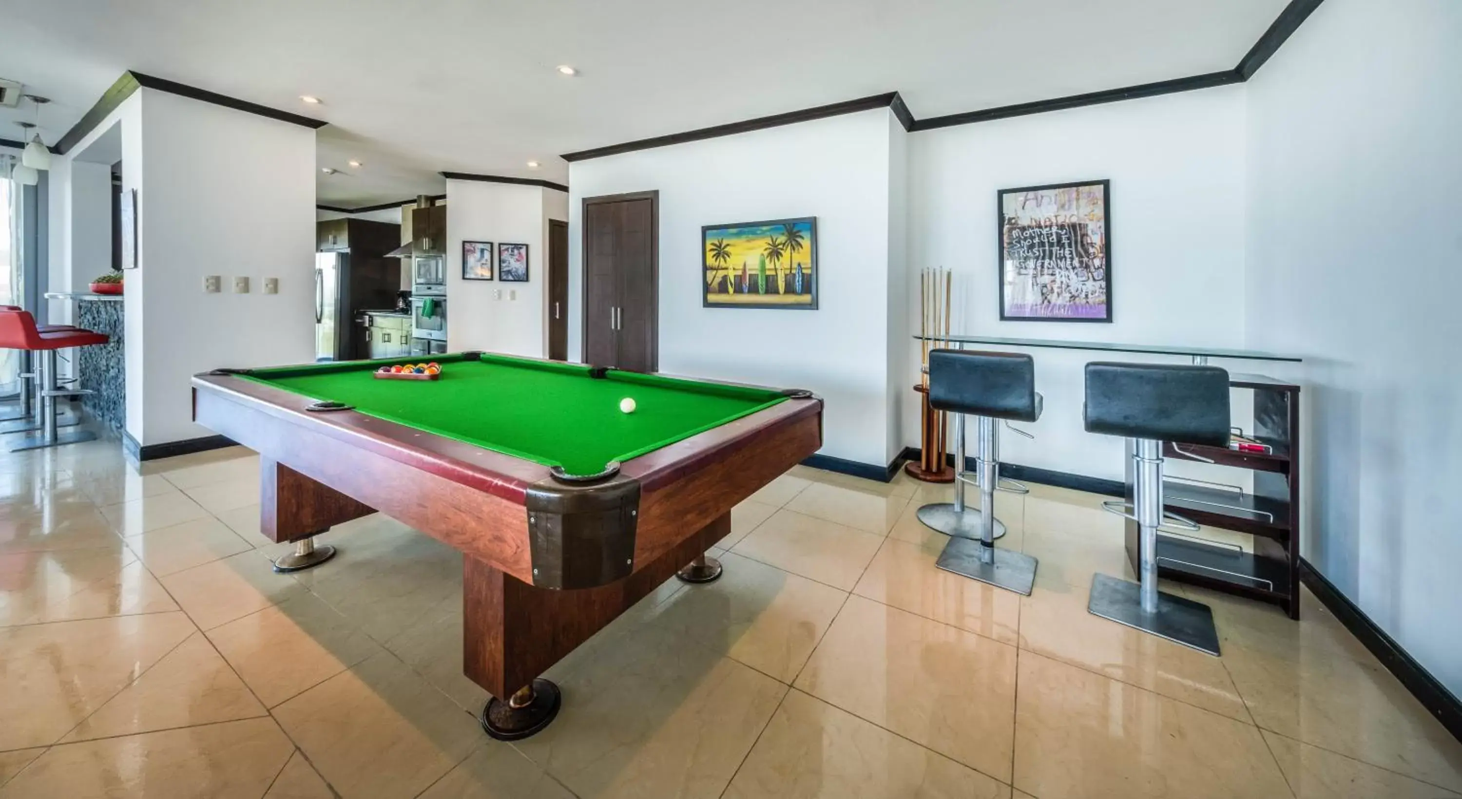 Billiards in Best in Jaco Condos at Diamante del Sol