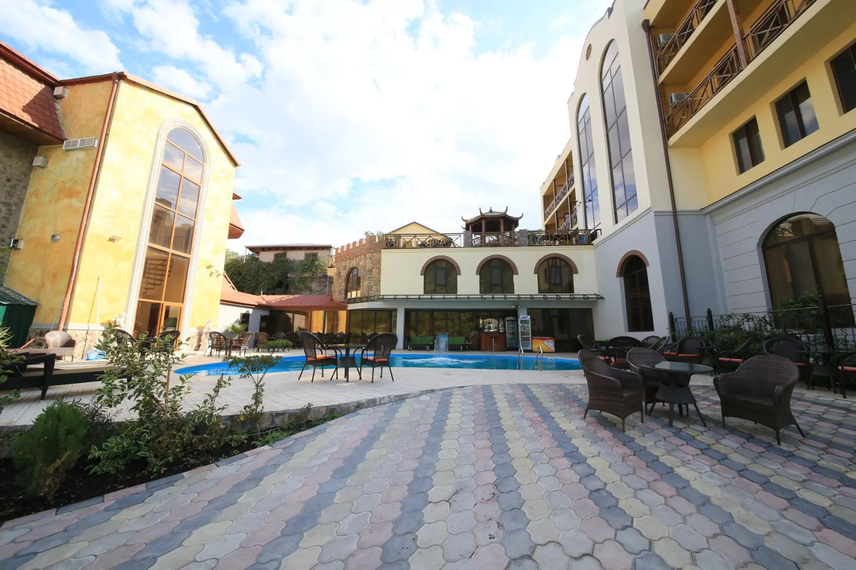 Swimming pool in Borjomi Palace Health & Spa Center