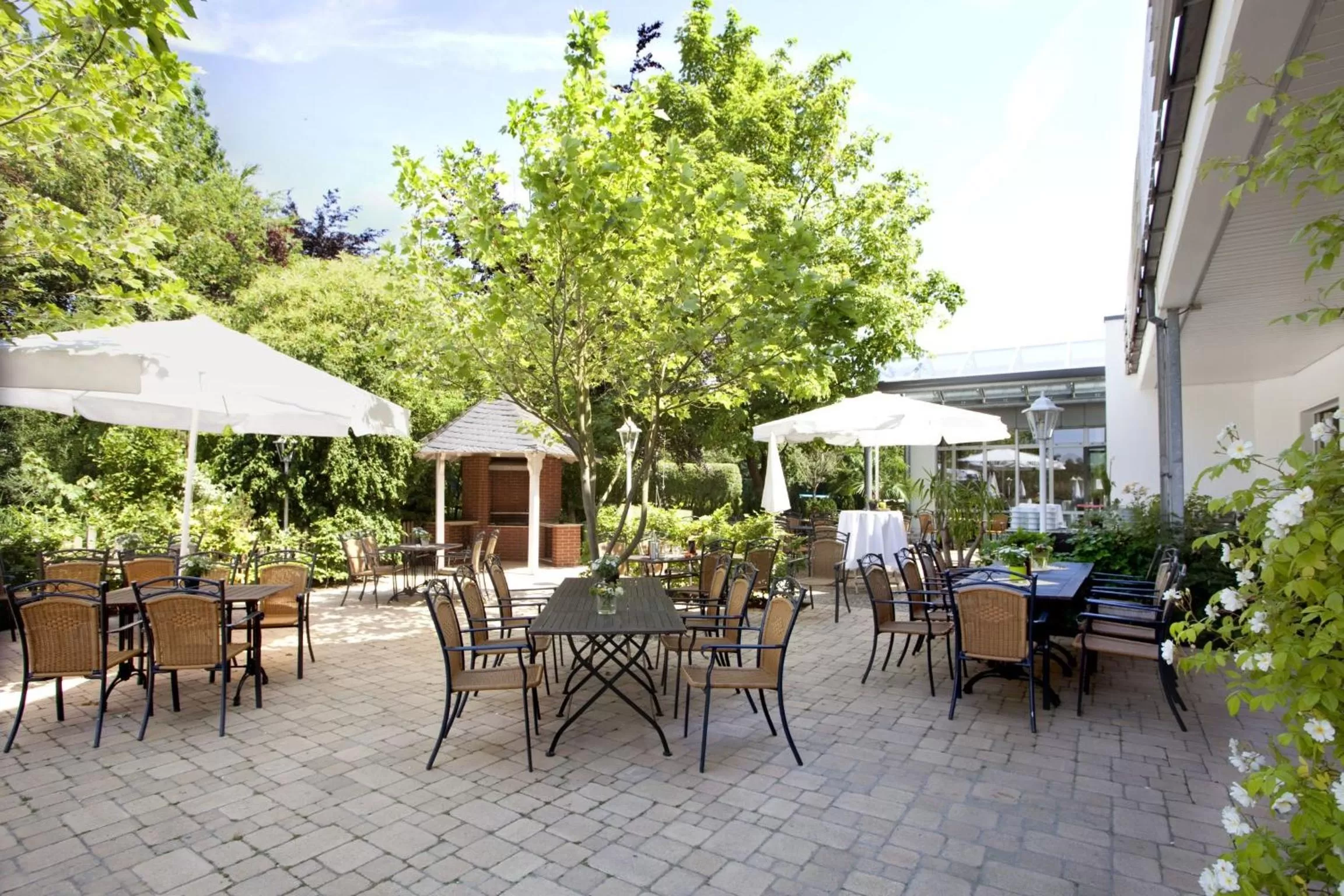 Balcony/Terrace in Landidyll Hotel zum Freden