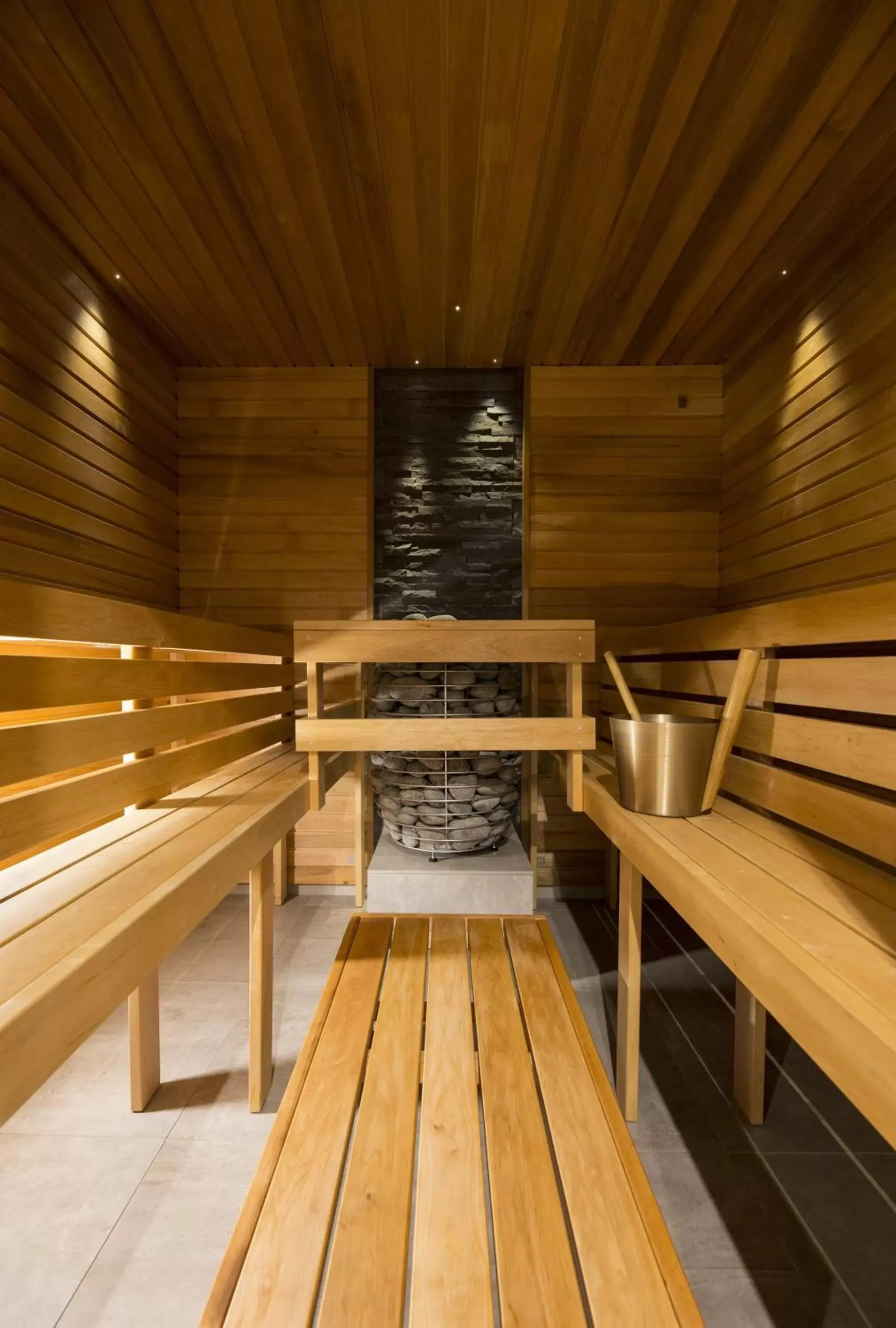 Sauna in Go Hotel Shnelli
