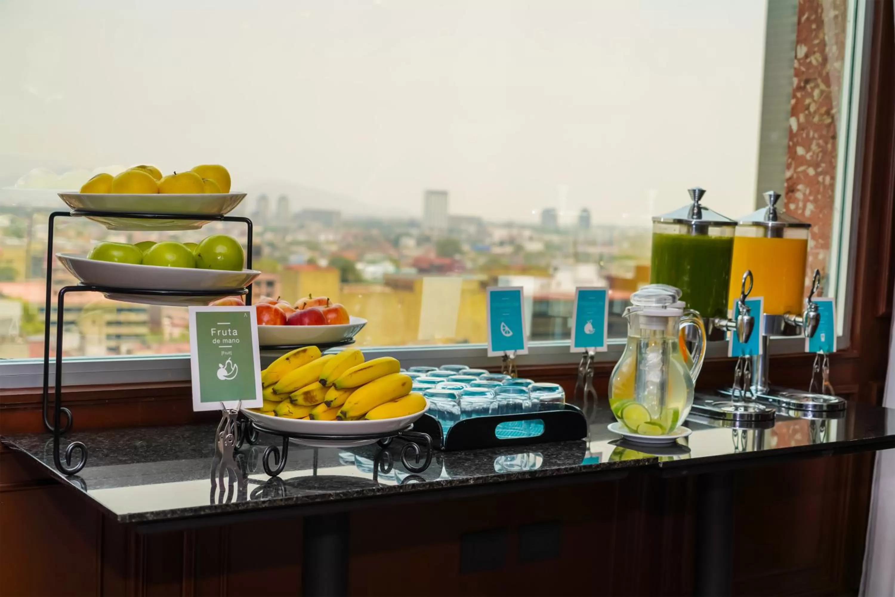 Food and drinks in Barceló Mexico Reforma