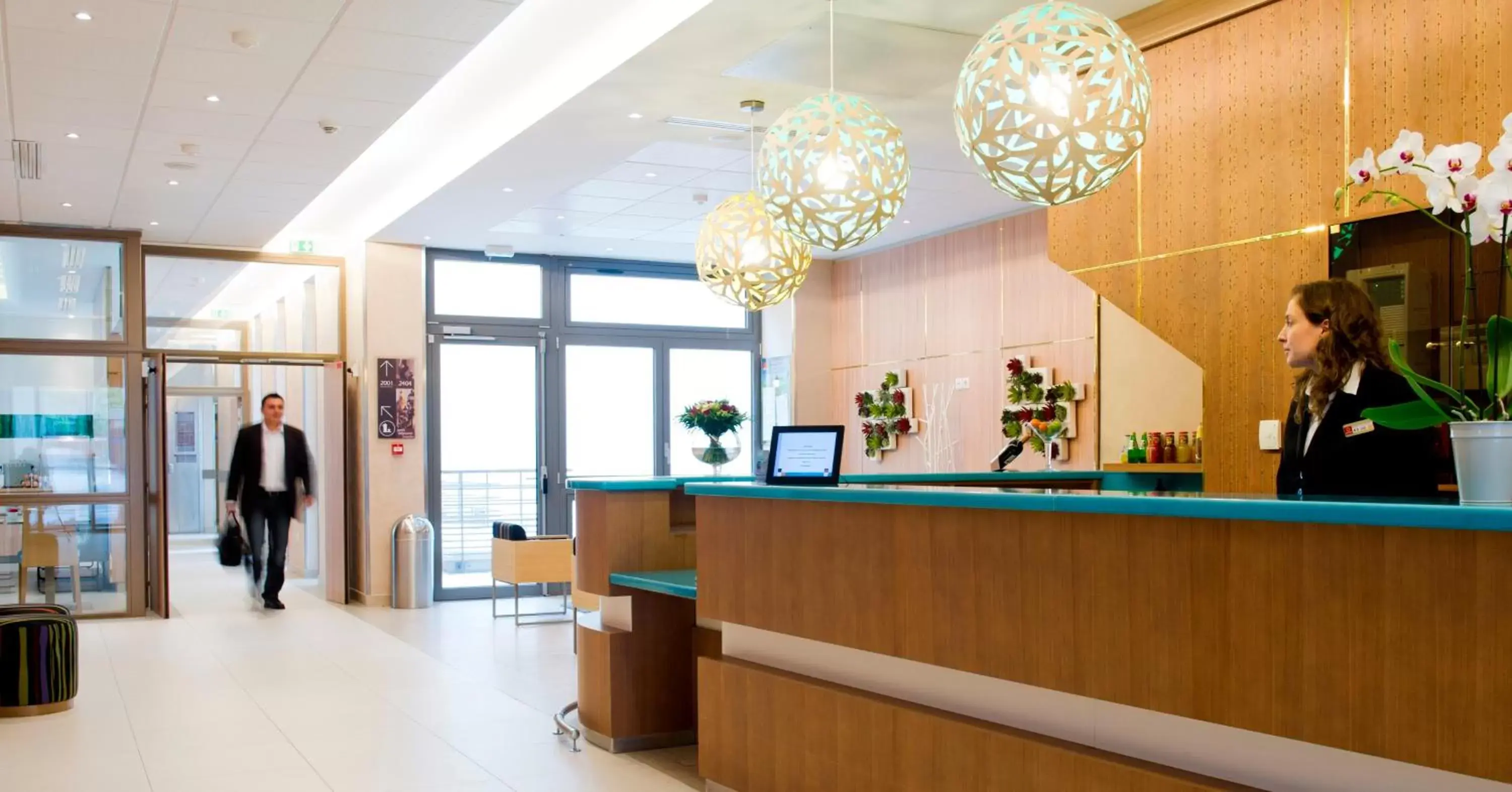 Lobby or reception in Aparthotel Adagio Paris Vincennes Lobby or reception in Aparthotel Adagio Paris Vincennes