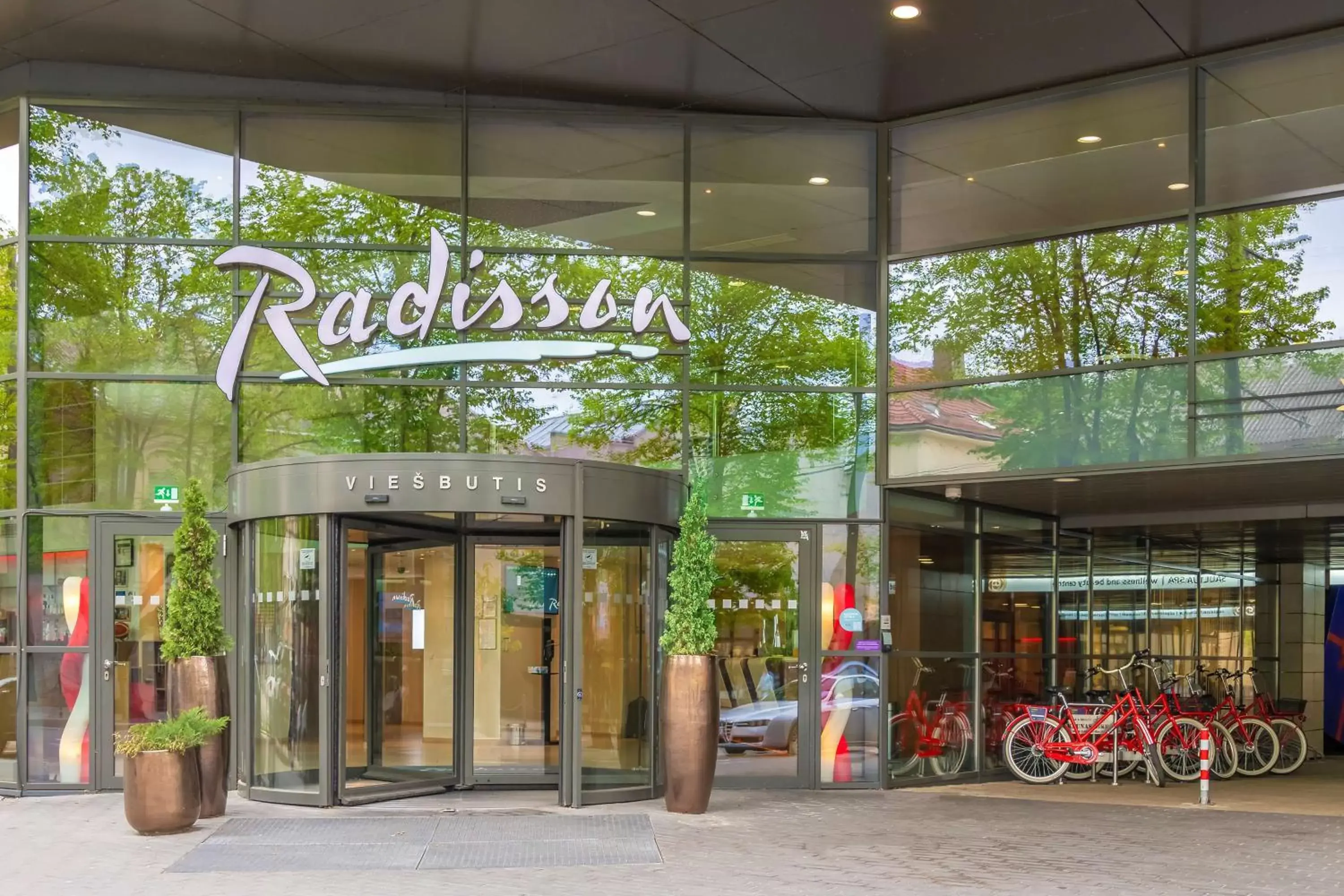 Property building in Radisson Hotel Kaunas