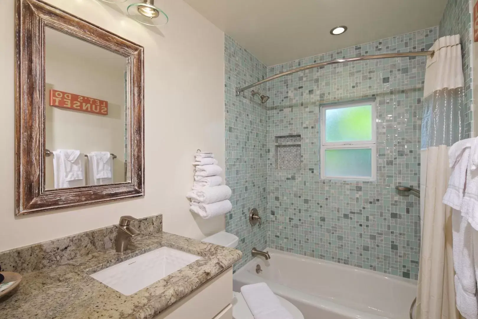 Bathroom in Ocean Palms Beach Resort