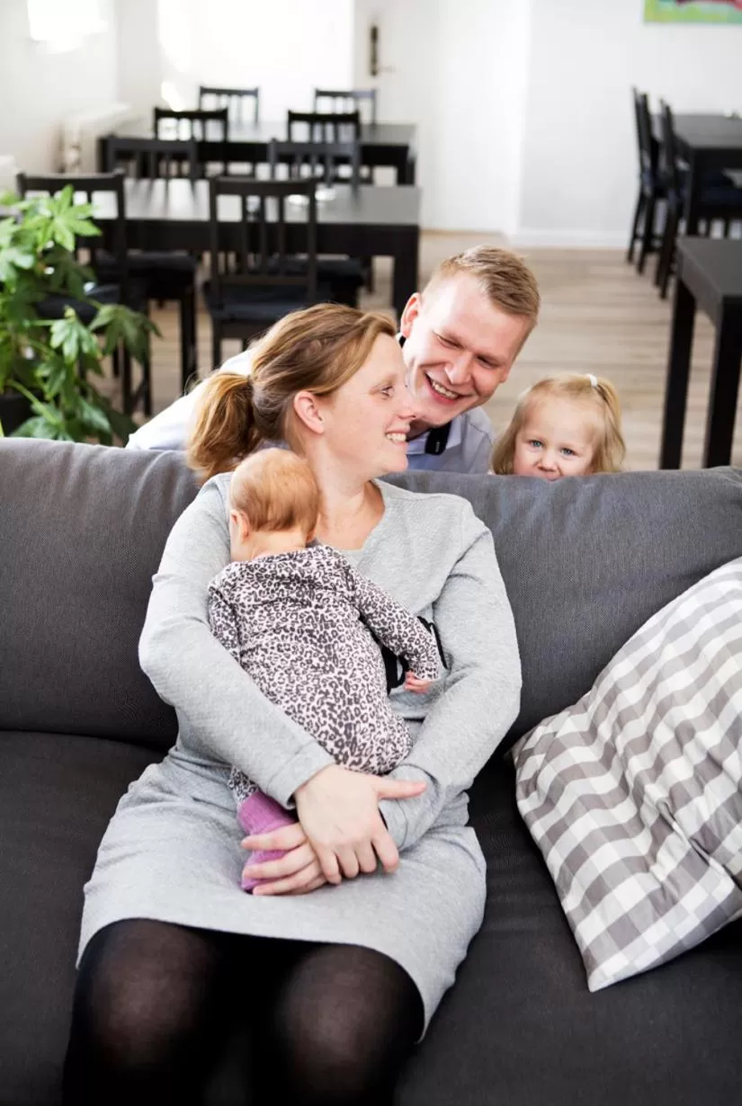 children in Hotel Residens Møen