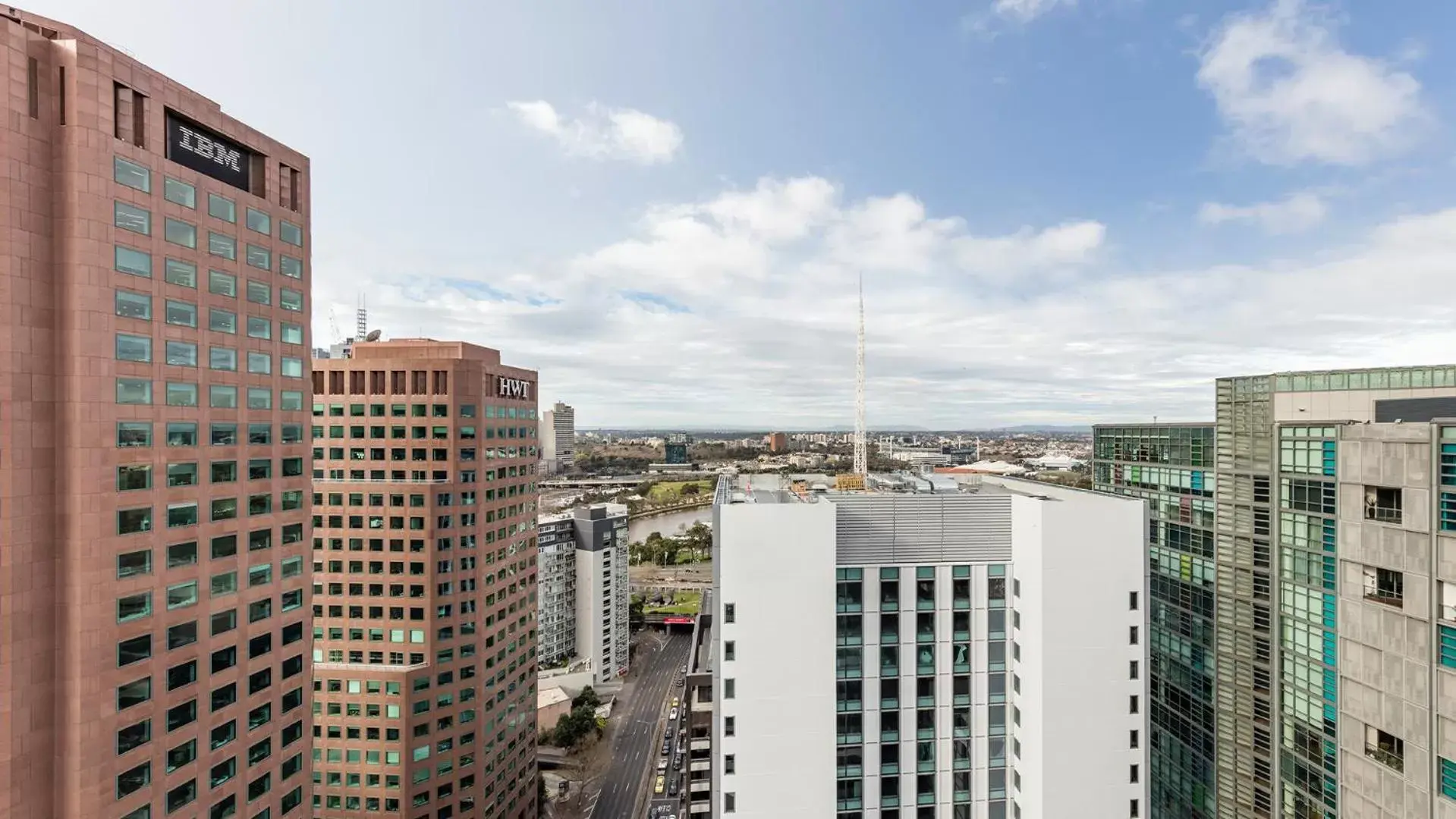 View (from property/room) in Oaks Melbourne Southbank Suites