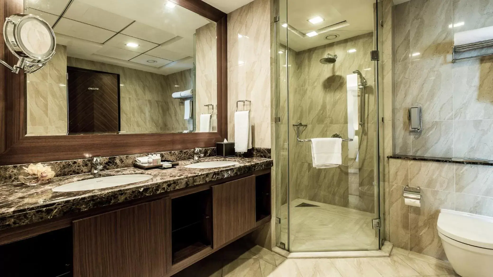 Shower, Bathroom in La Suite Dubai Hotel & Apartments
