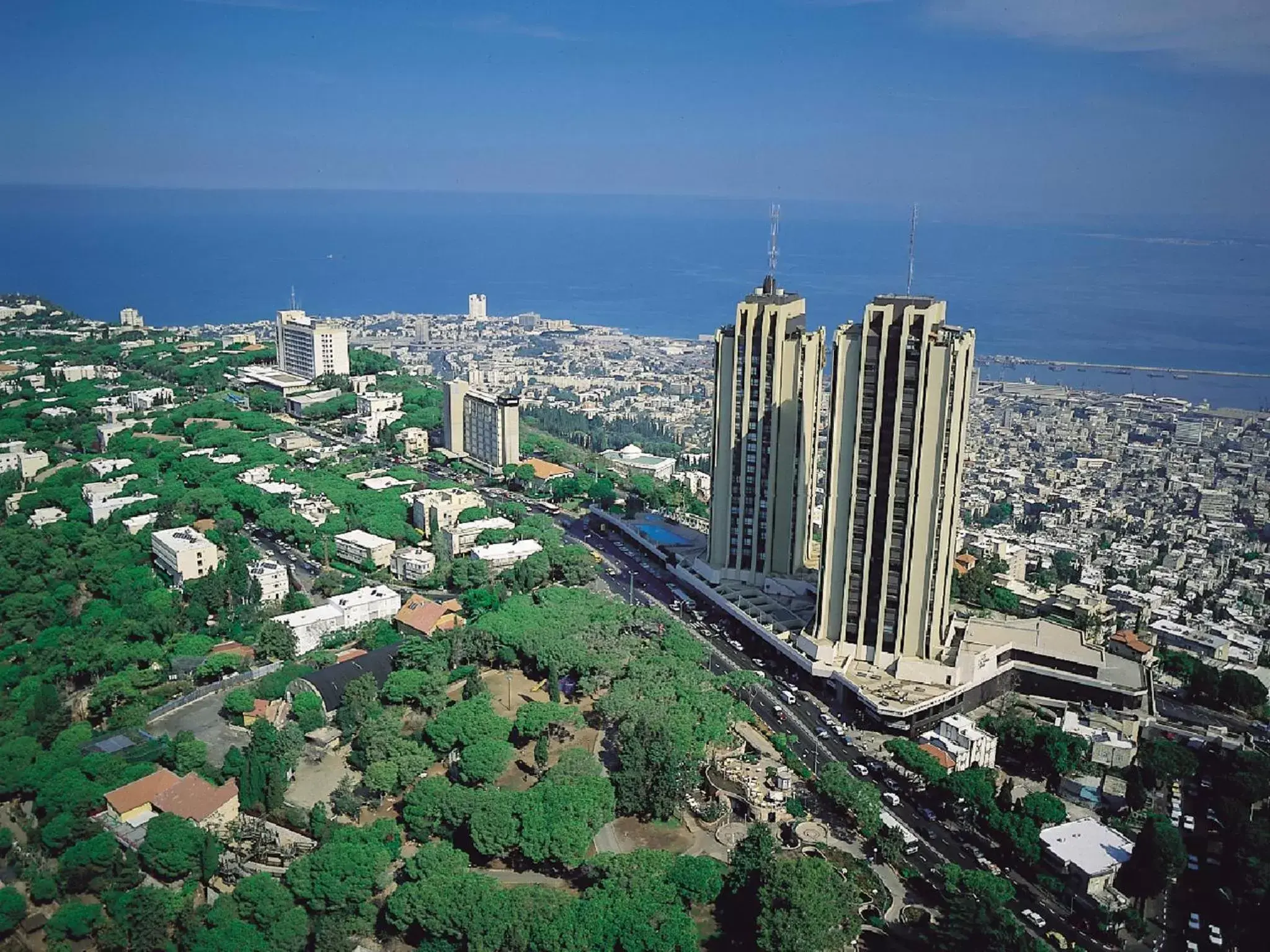 Property building in Dan Panorama Haifa Hotel