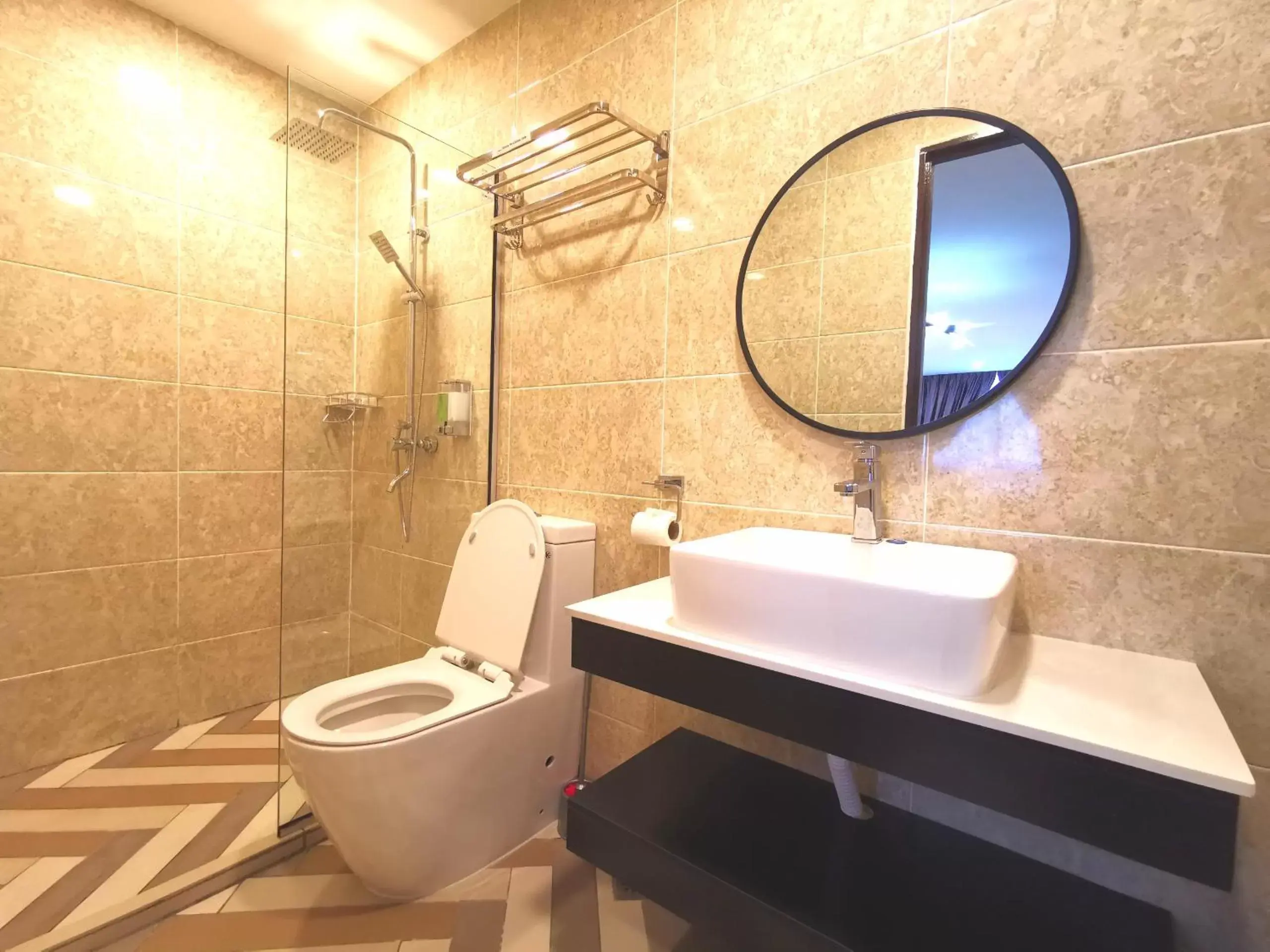 Shower, Bathroom in HotSpot @ City Centre by SSVC