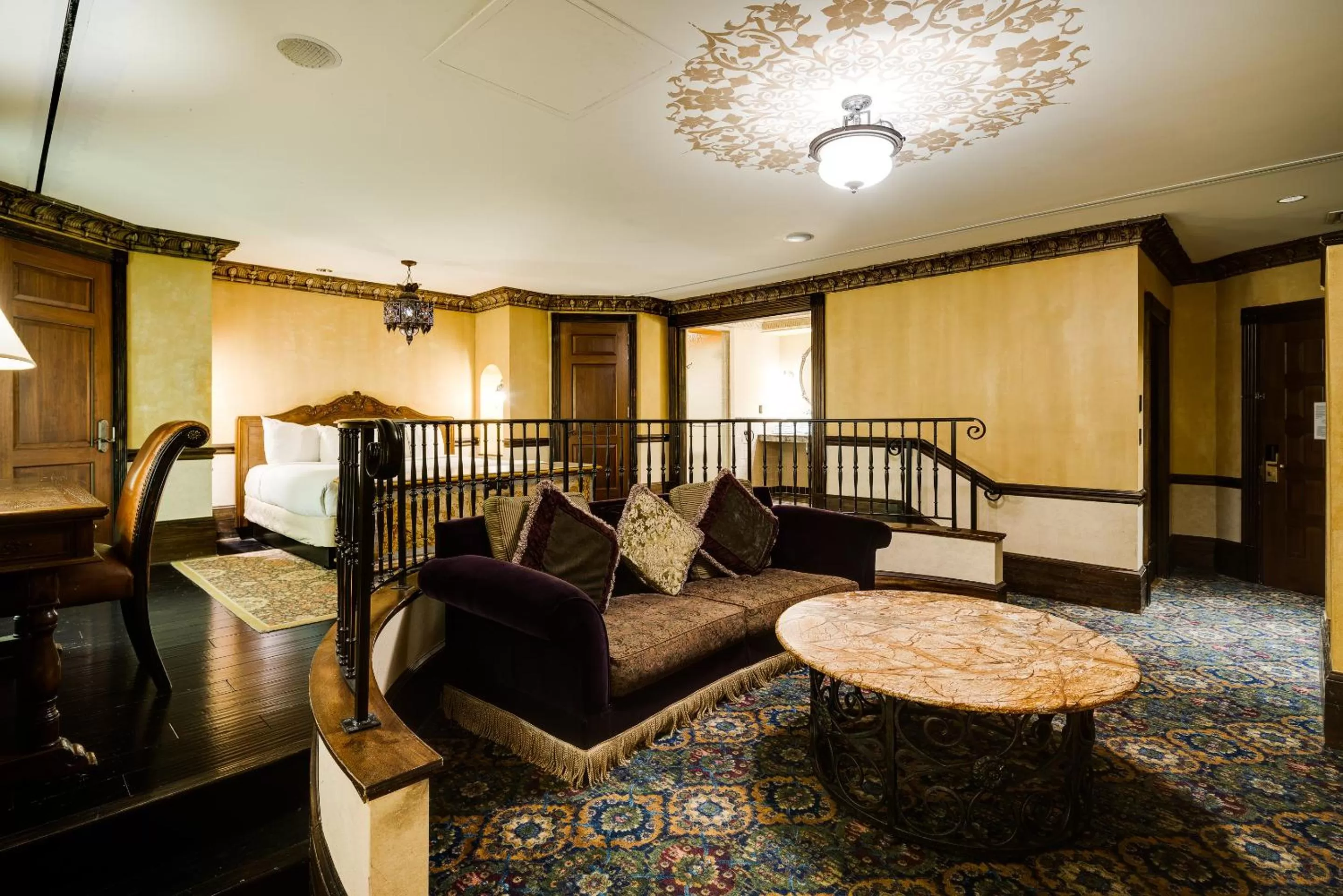 Seating area in Showboat Hotel Atlantic City