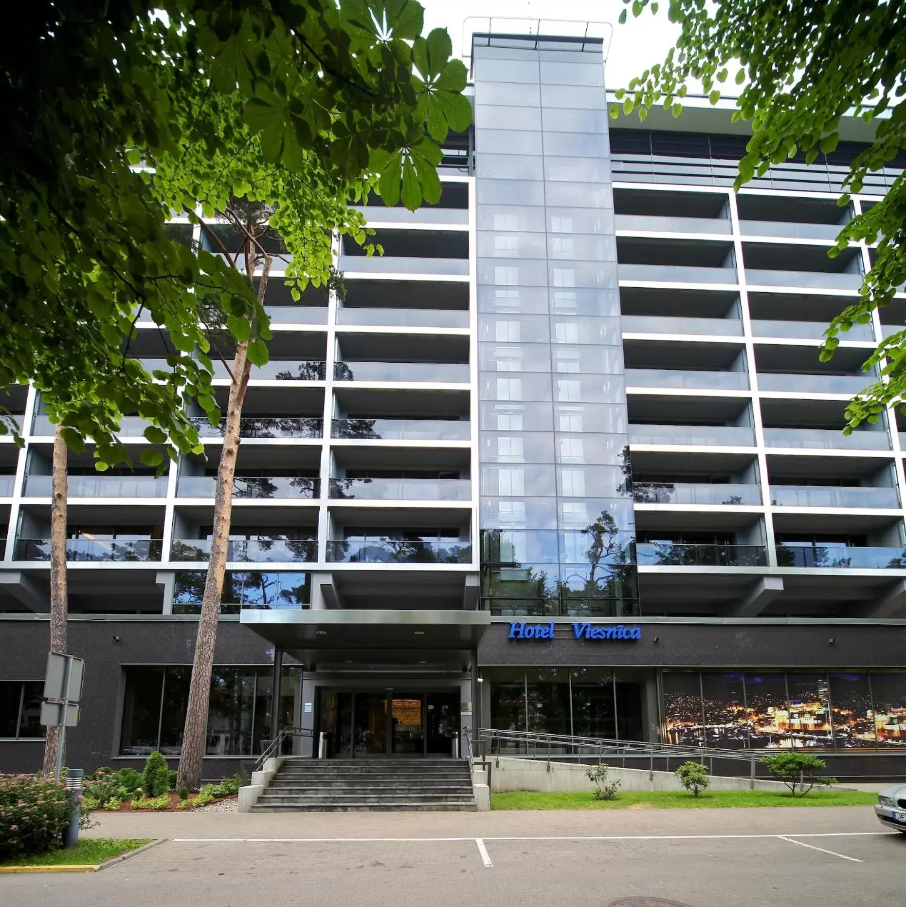 Facade/entrance, Property Building in Hotel Jurmala Spa