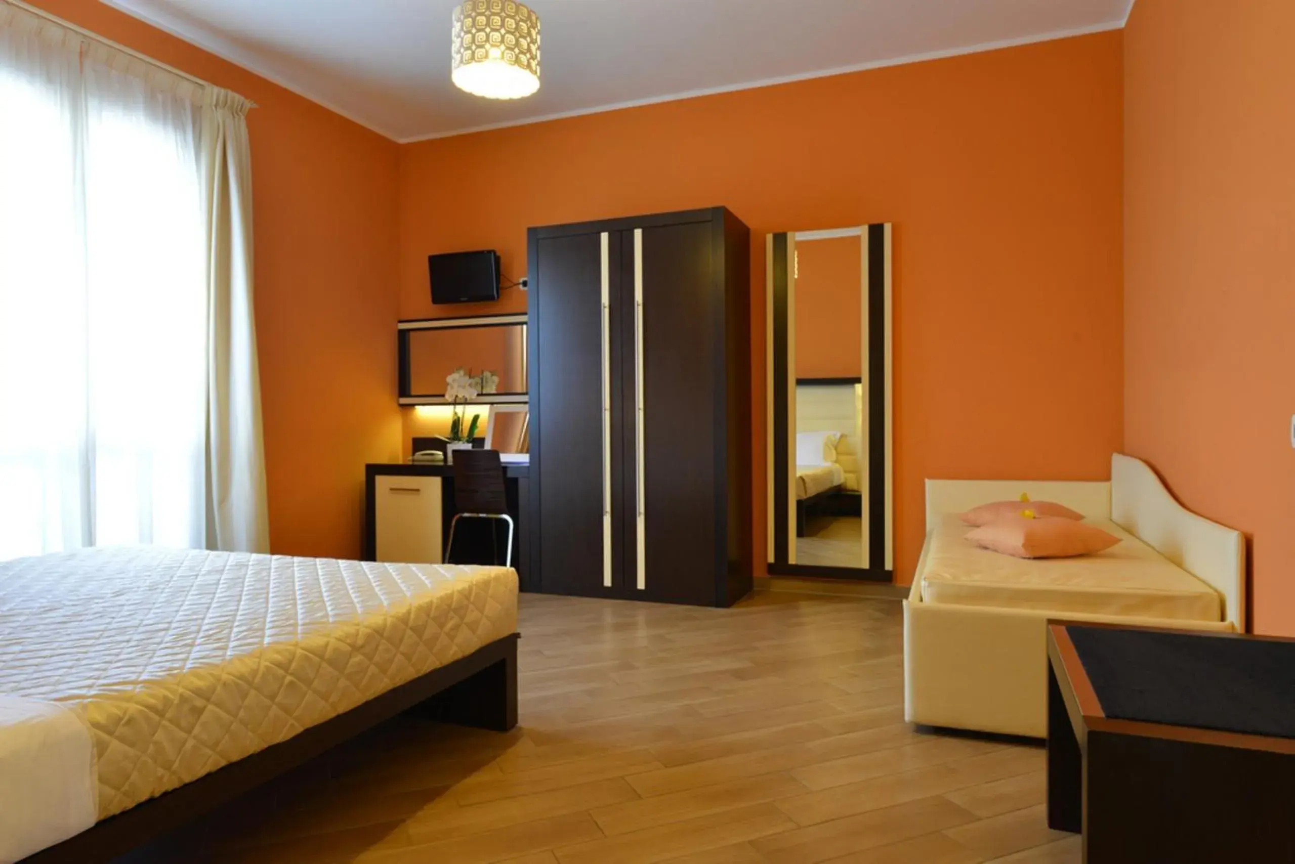 Bedroom, Bed in Hotel Rosignano