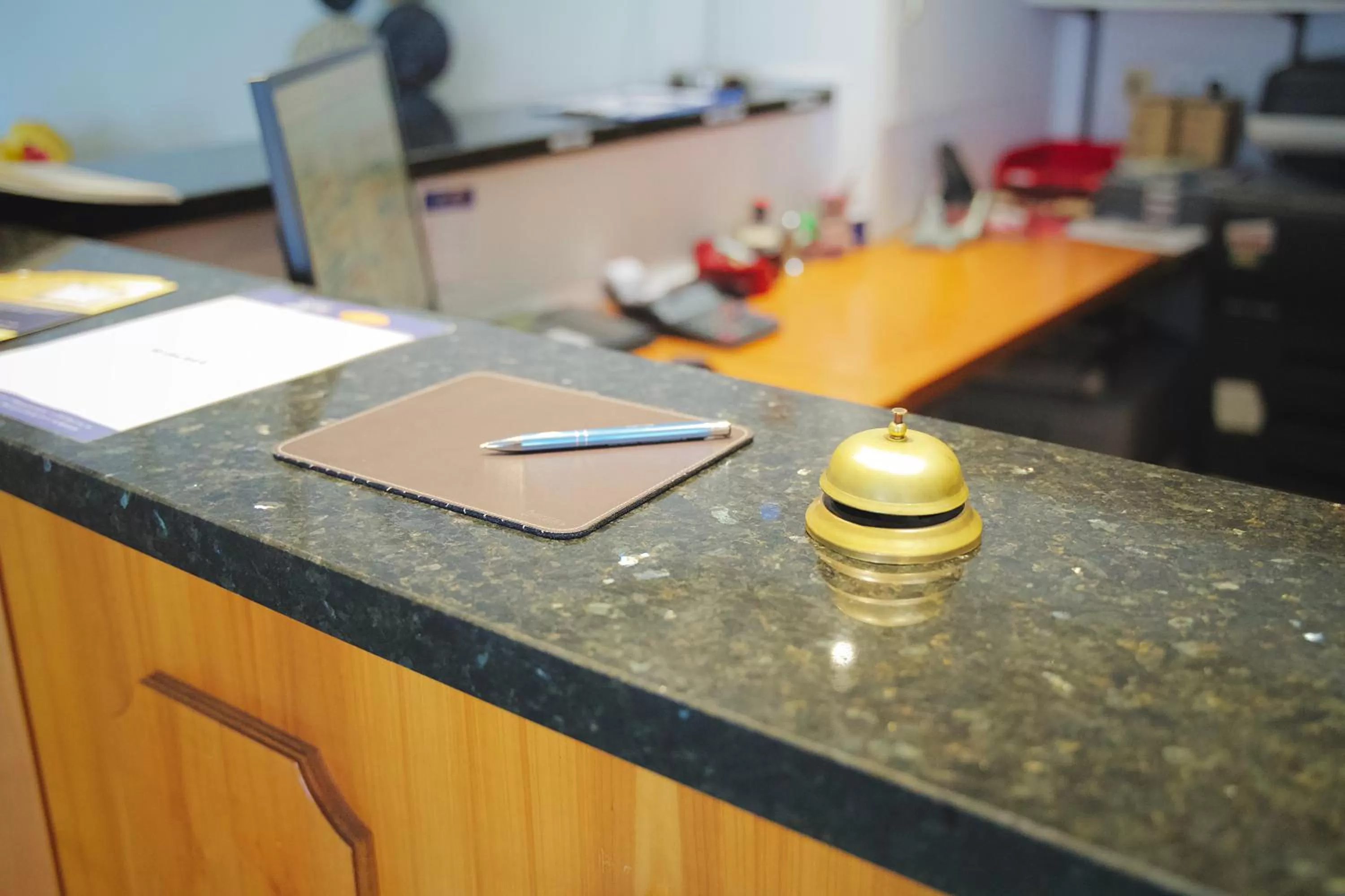 Lobby or reception in Hotel Bär