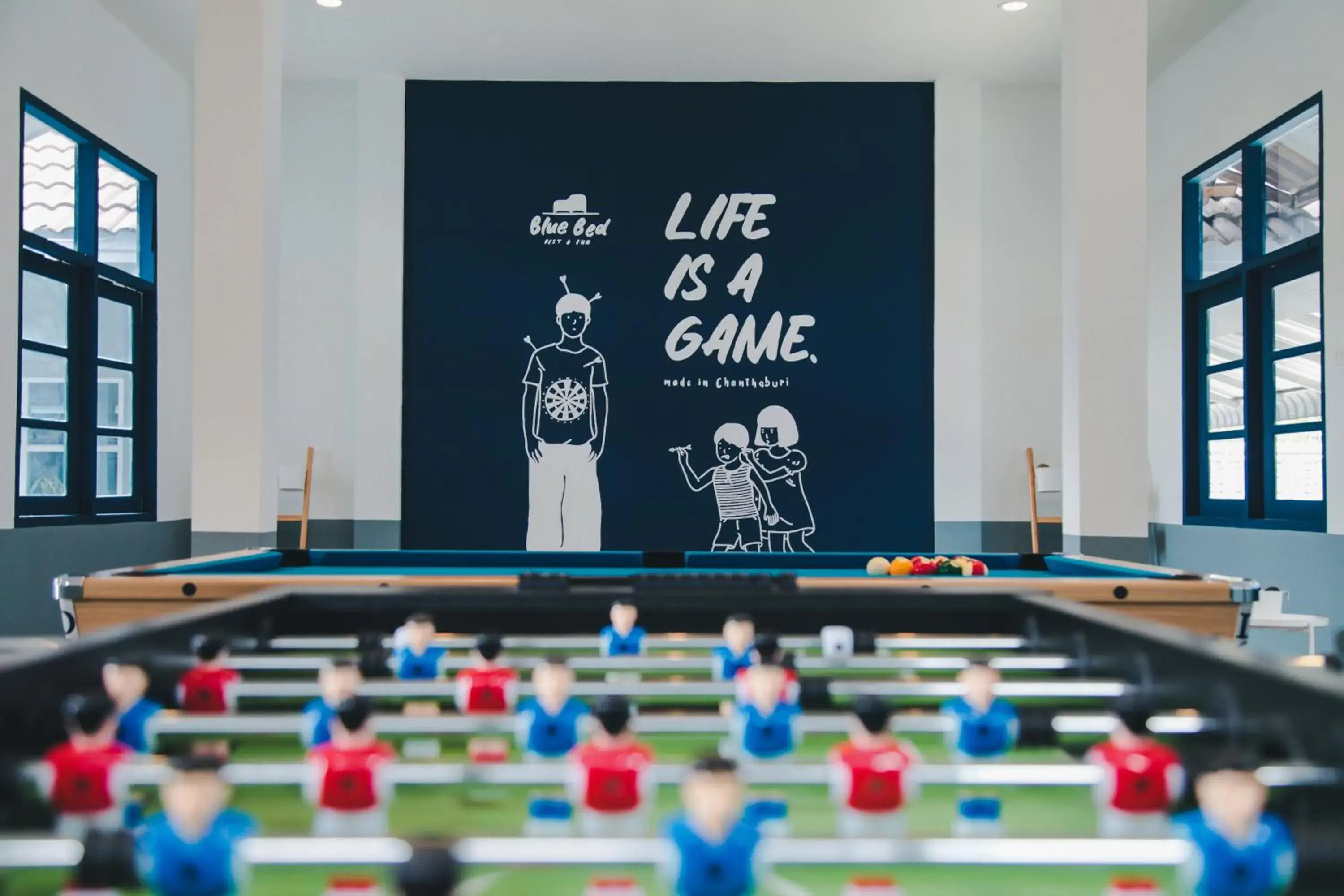 Property building in Blue Bed Hotel Property building in Blue Bed Hotel