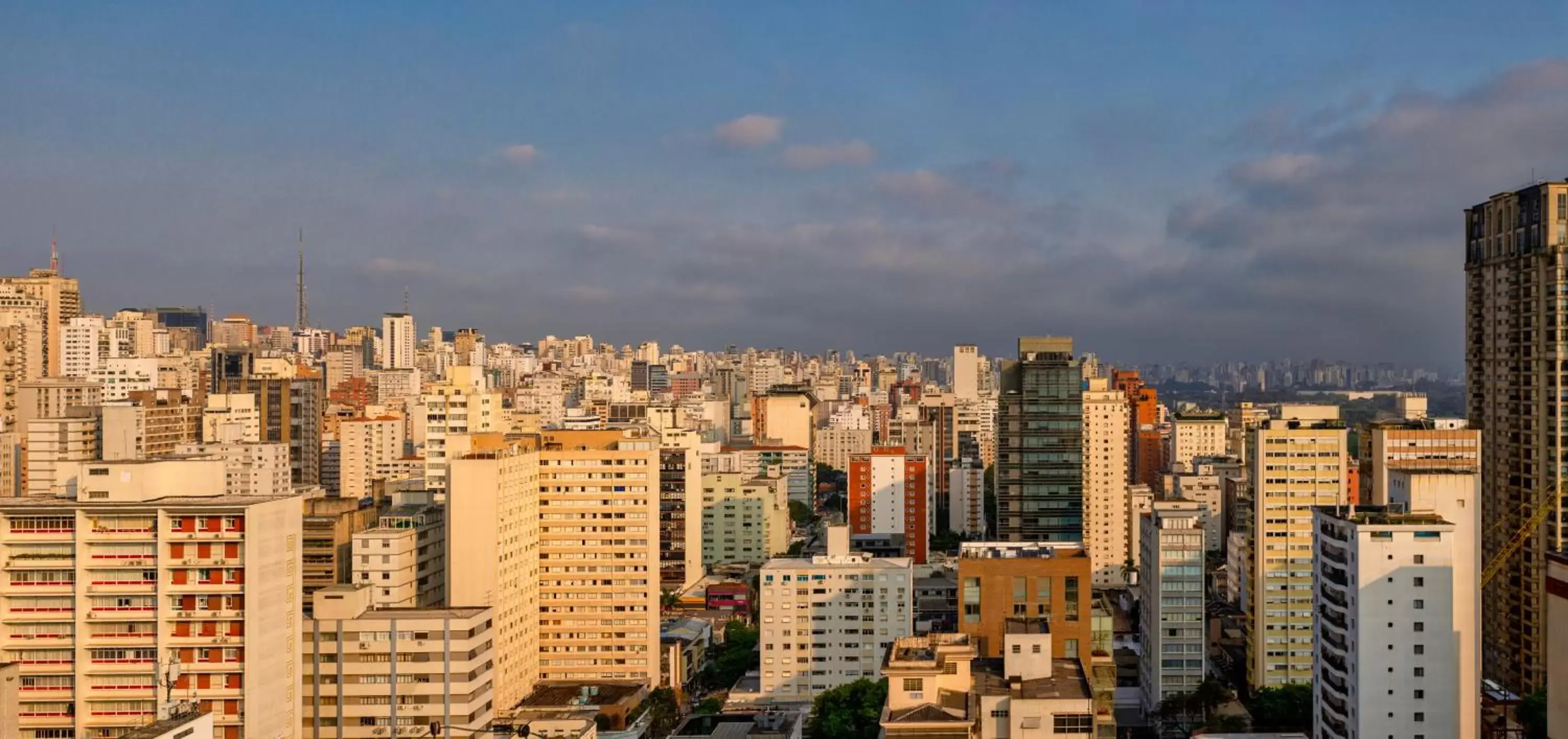 City view in Radisson Oscar Freire