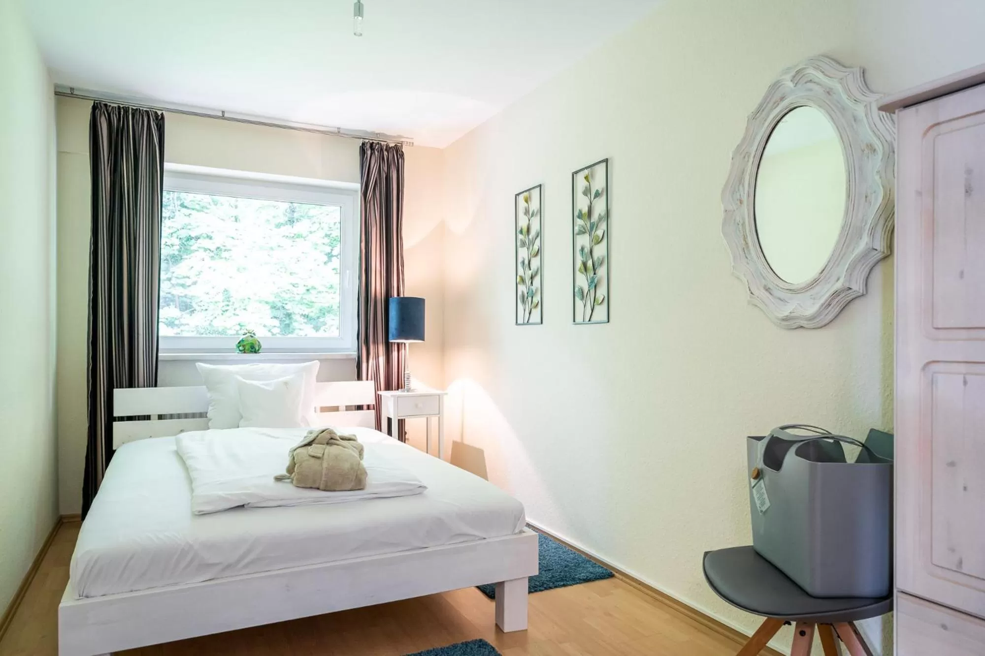 Photo of the whole room, Bed in Waldhotel Tannenhäuschen