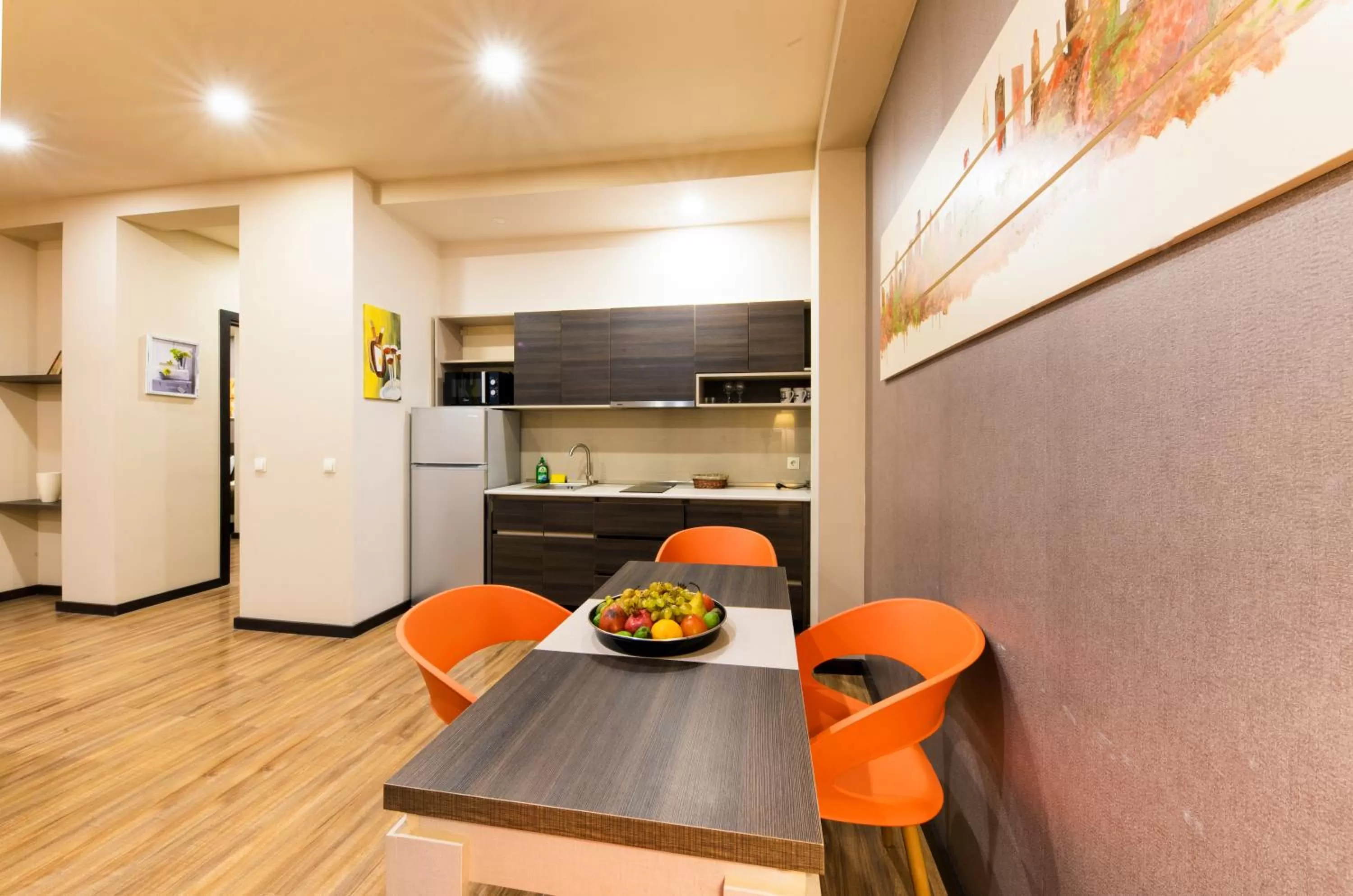 Living room in Sani Apart Hotel