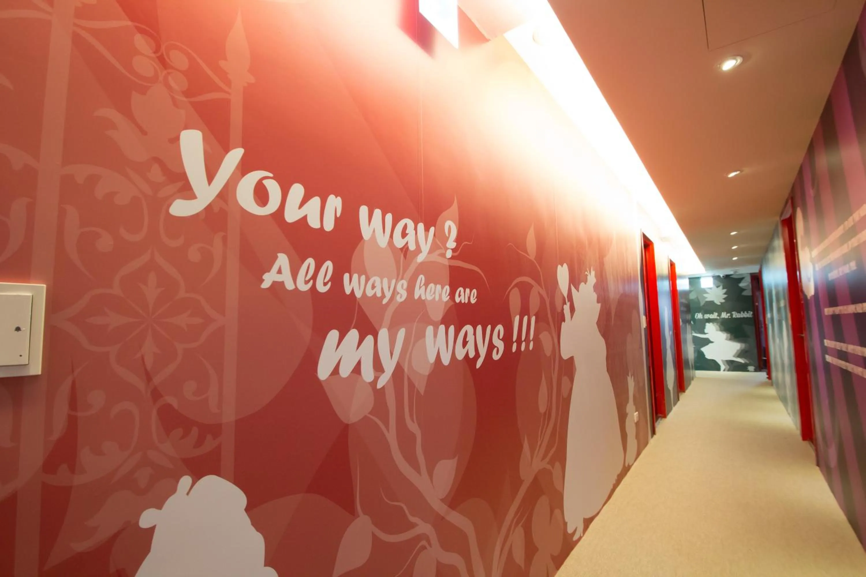 Decorative detail in Morwing Hotel Fairytale