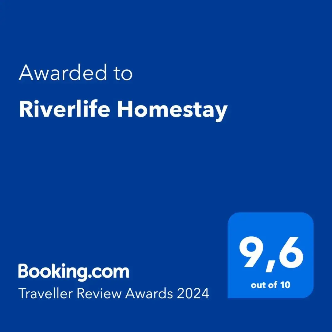 Logo/Certificate/Sign/Award in Riverlife Homestay