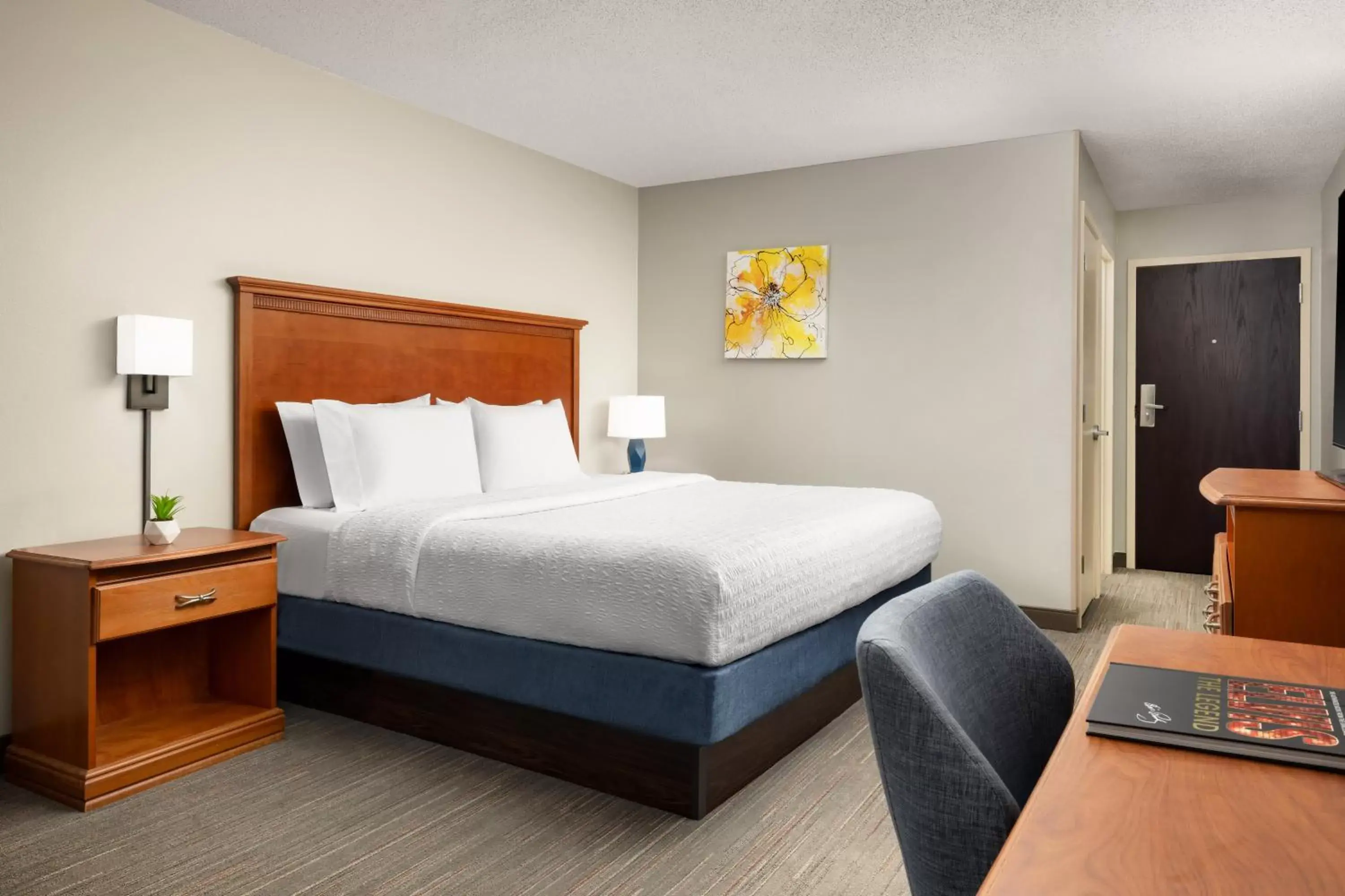 Bed in Hampton Inn Memphis-Walnut Grove/Baptist East